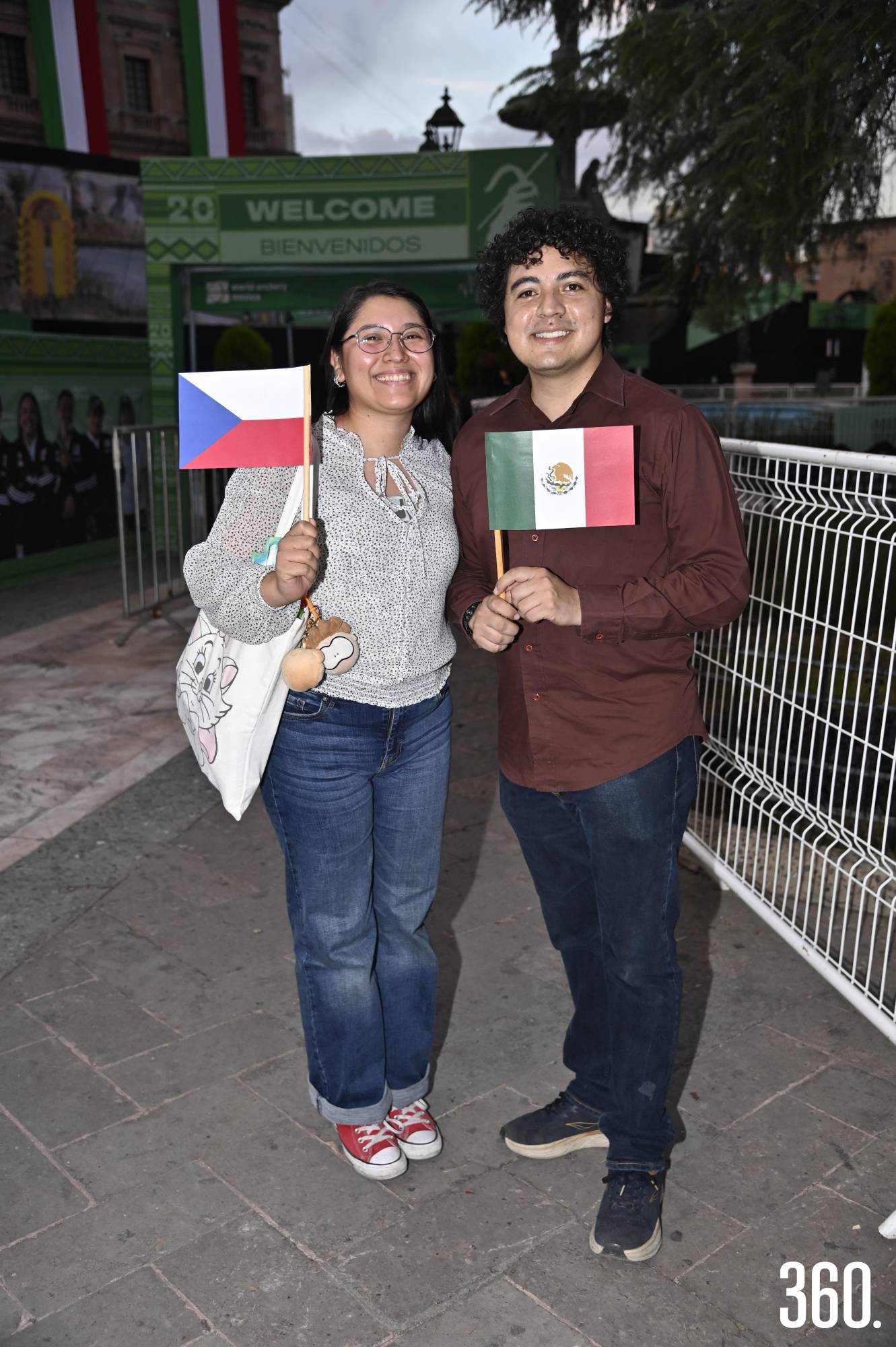 $!María Álvarez y Kelvin Ramos.