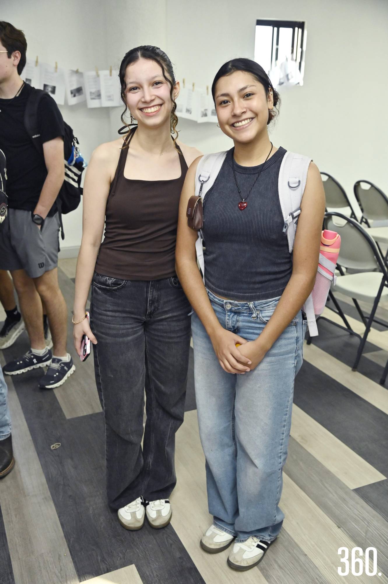$!Daniela Zarasúa y María José González.