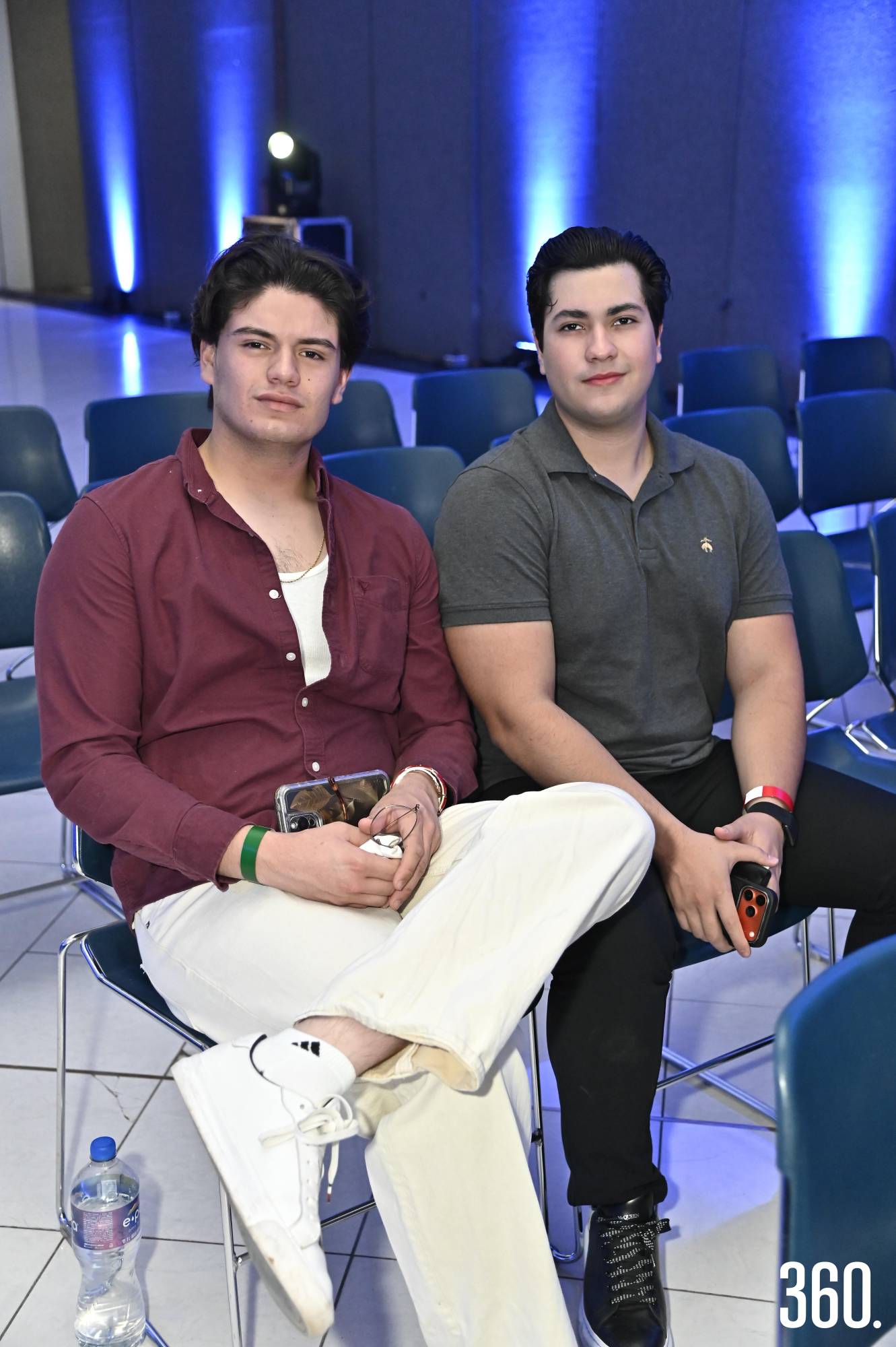 $!Máximo Alvarado y Emanuel Campos.