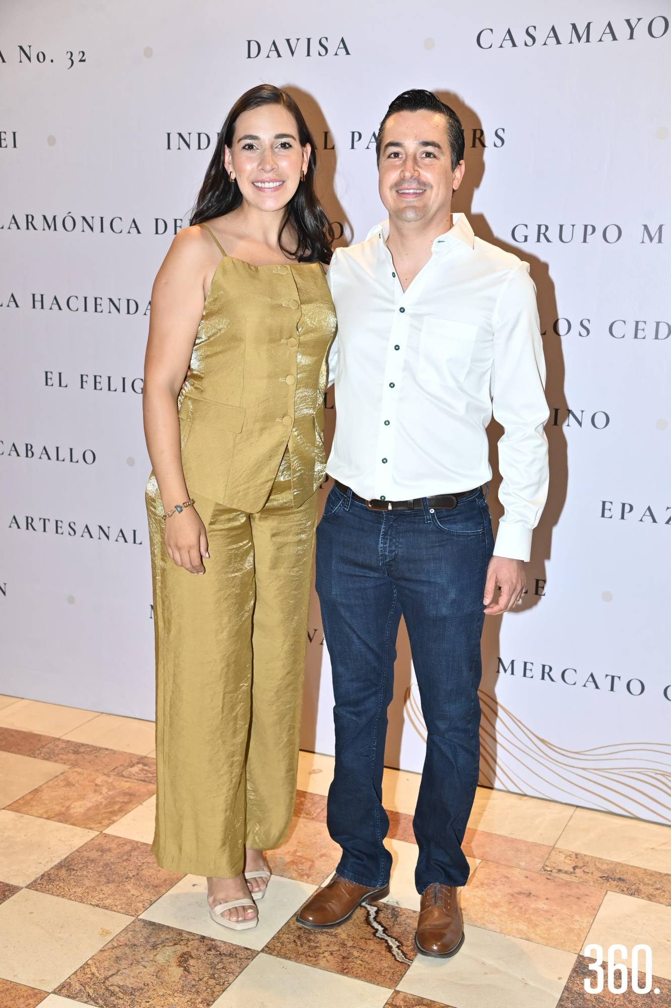 $!Vero Dorbecker y Javier Alanís.