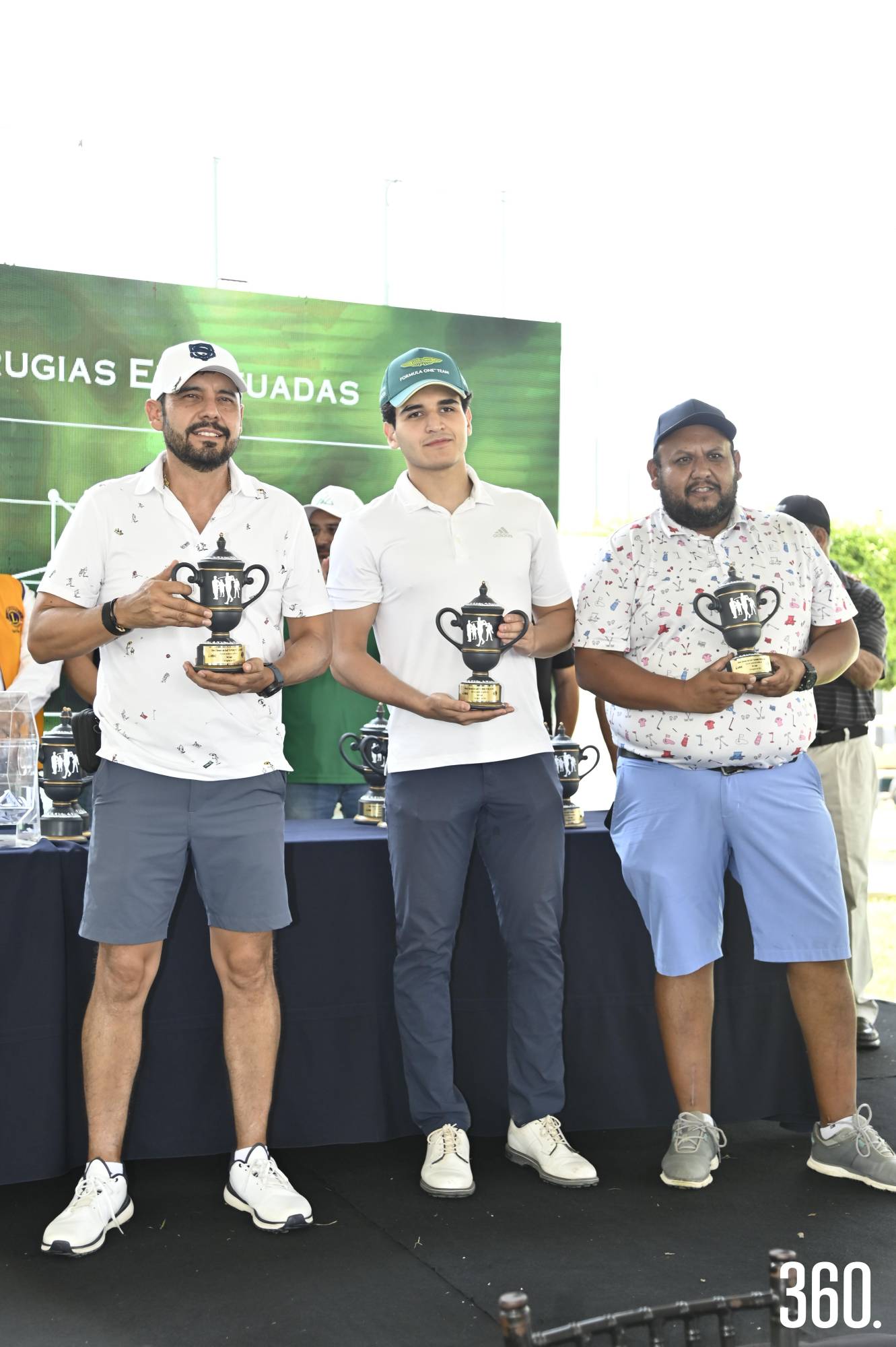 $!Antonio Nerio Maltos, César Fruto Nerio, Santiago Contreras López, 3° lugar.