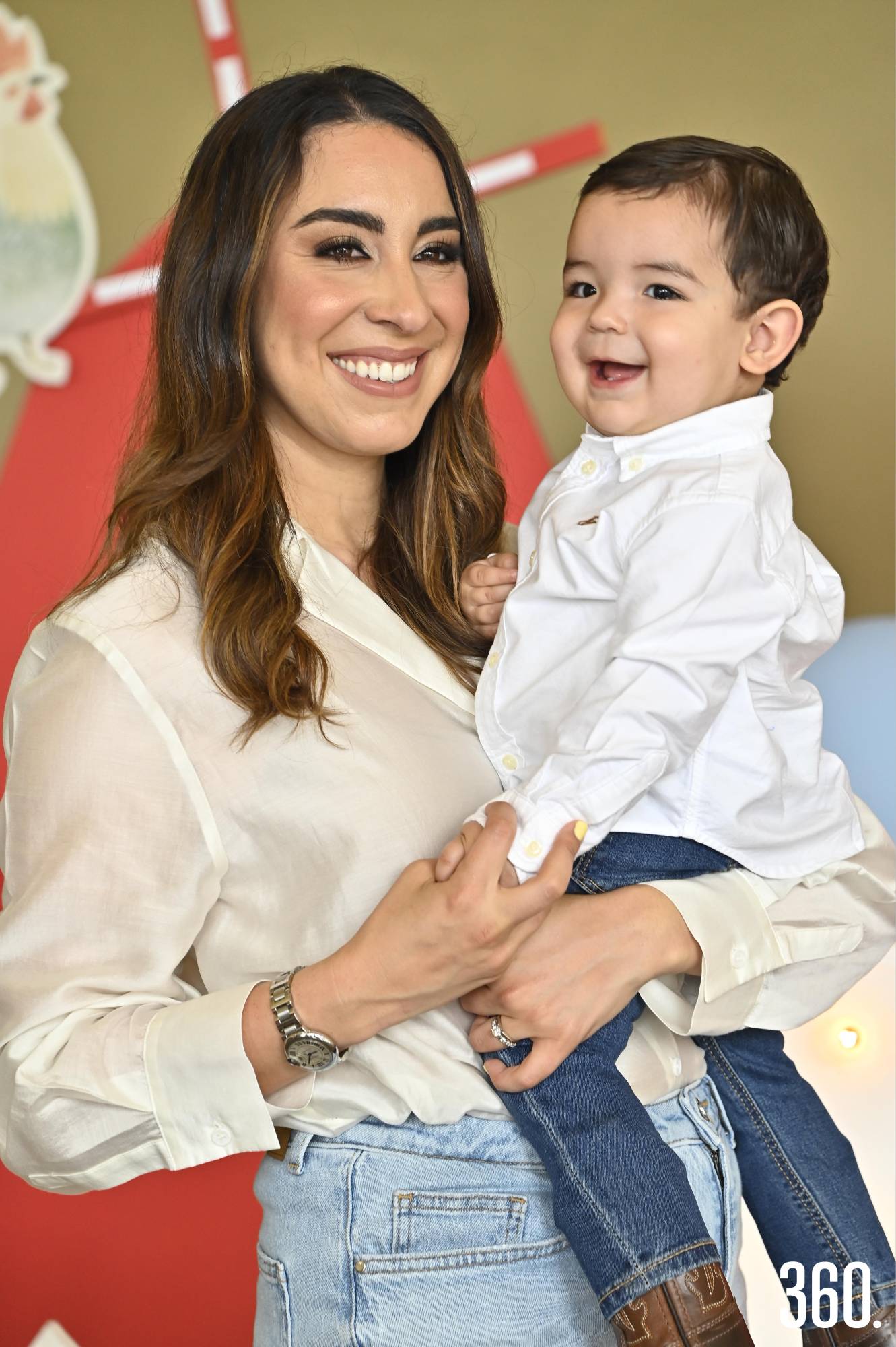 $!Emilio con su mamá, Anabel Gutiérrez.