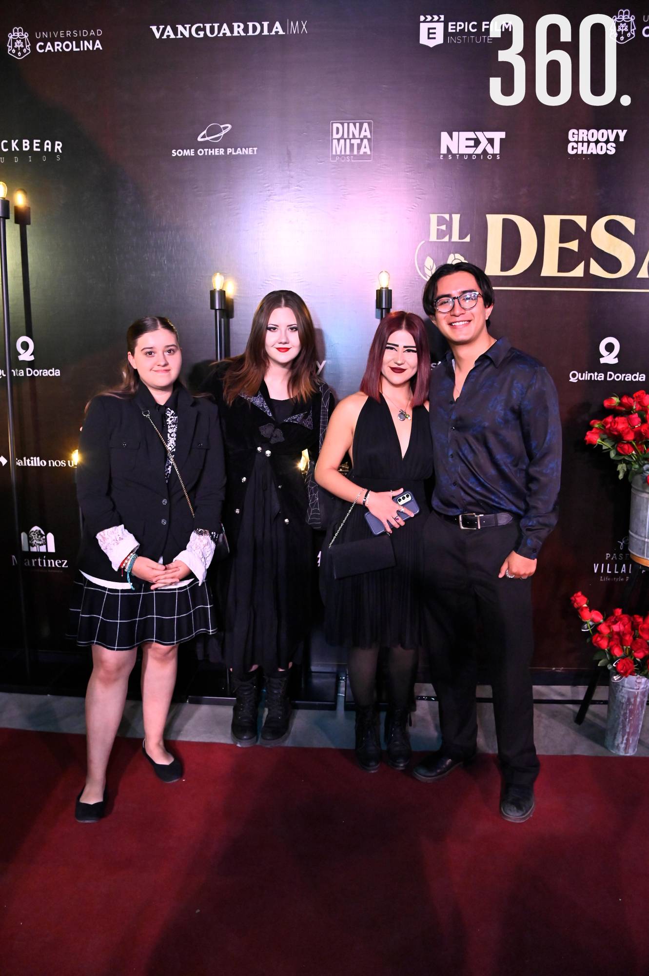 $!Valeria Tovar, Andrea de Hoyos, Mariel García y Fernando Herrera.
