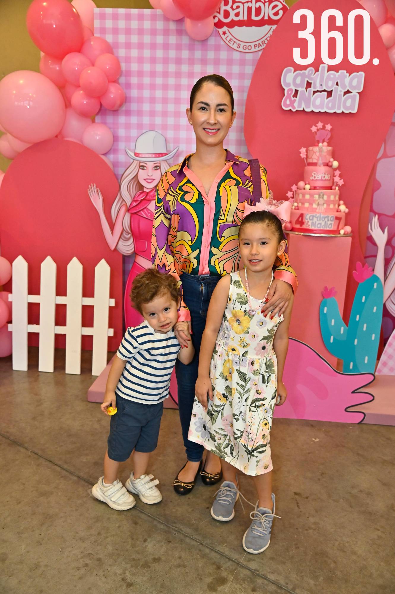 $!FIESTA DE BARBIE PARA CARLOTA Y NADIA DE LAS FUENTES