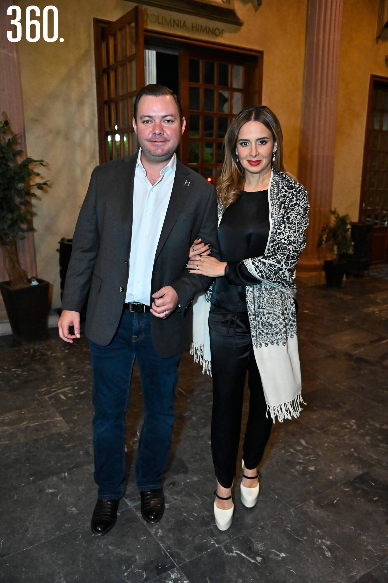 $!José Carlos Robles y Gaby Montemayor.