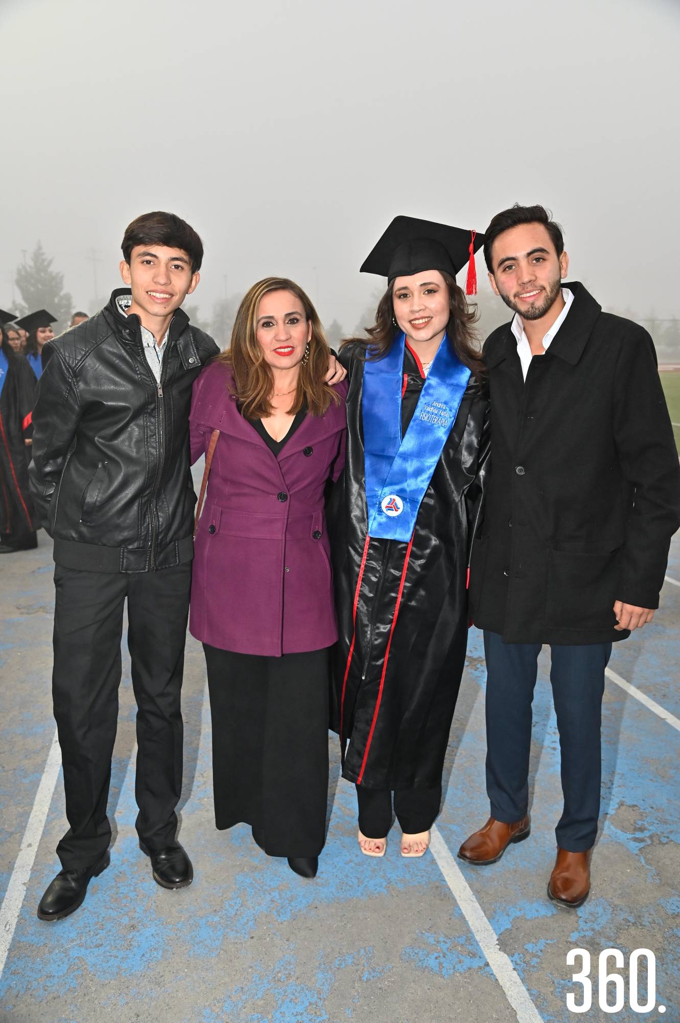 $!Emilio Valdivia, Erika Frías, Andrea y Dilan Valdivia.