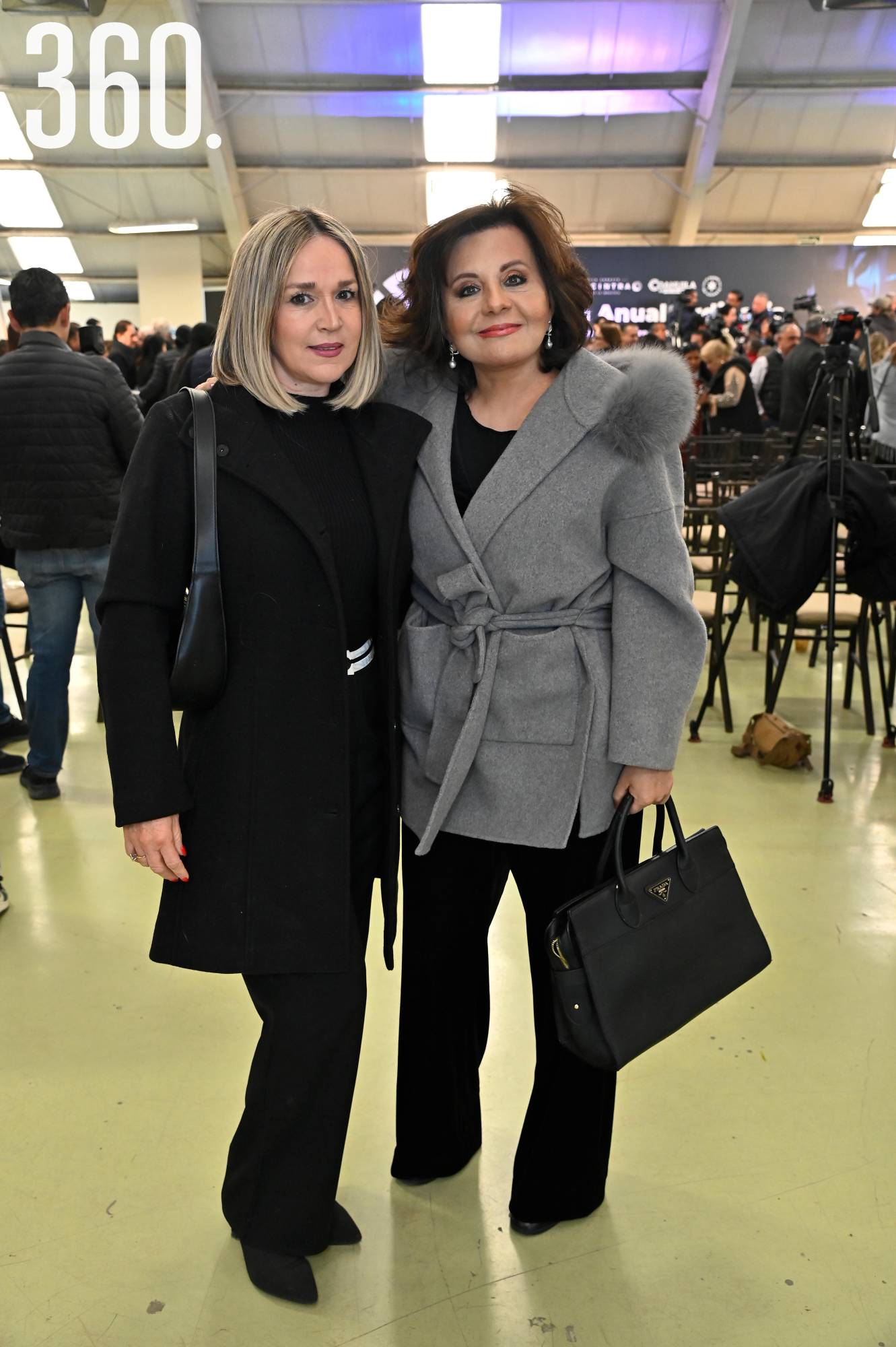 $!Mirthala de Guerra y Olga Durón.