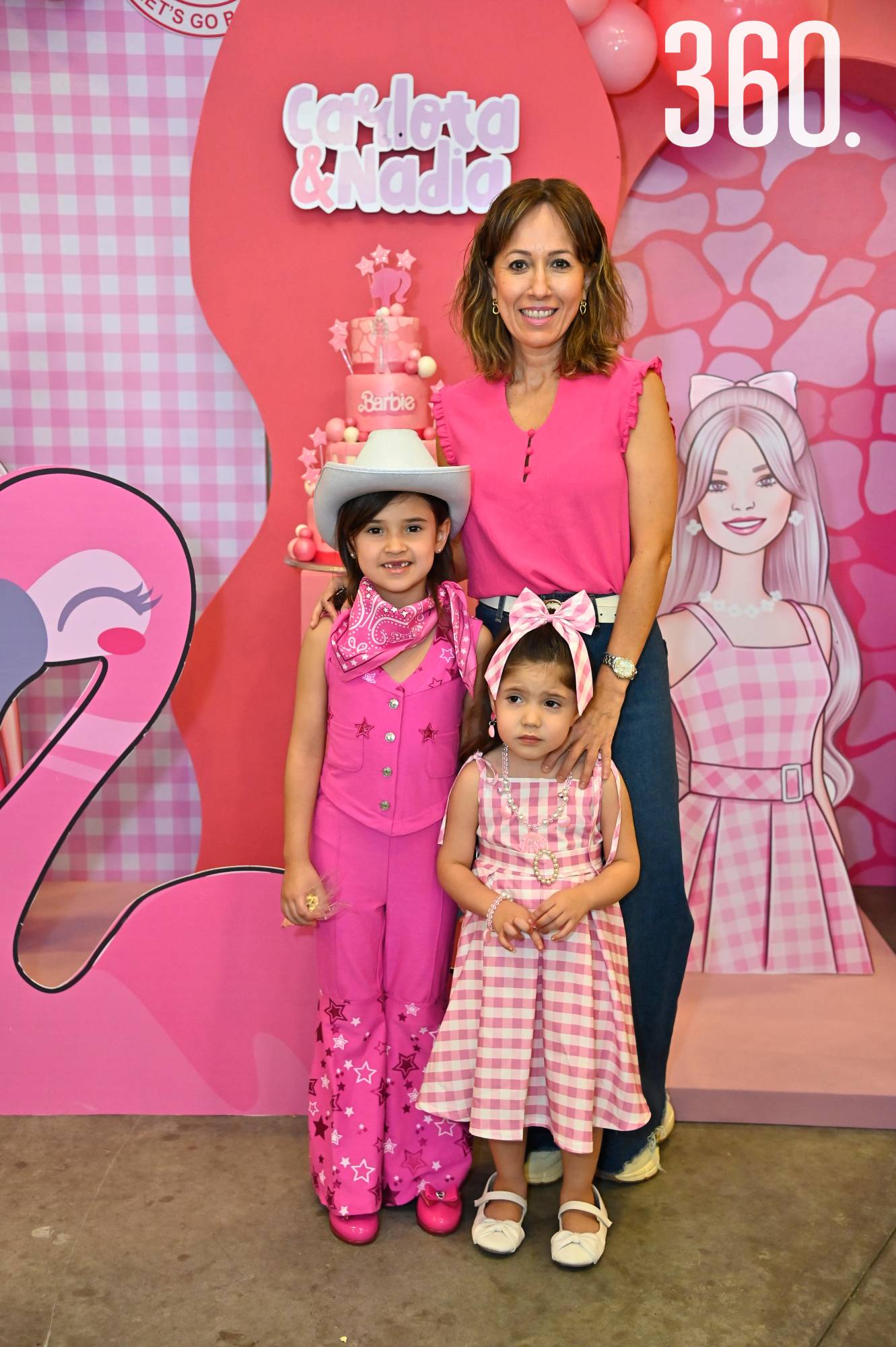 $!FIESTA DE BARBIE PARA CARLOTA Y NADIA DE LAS FUENTES