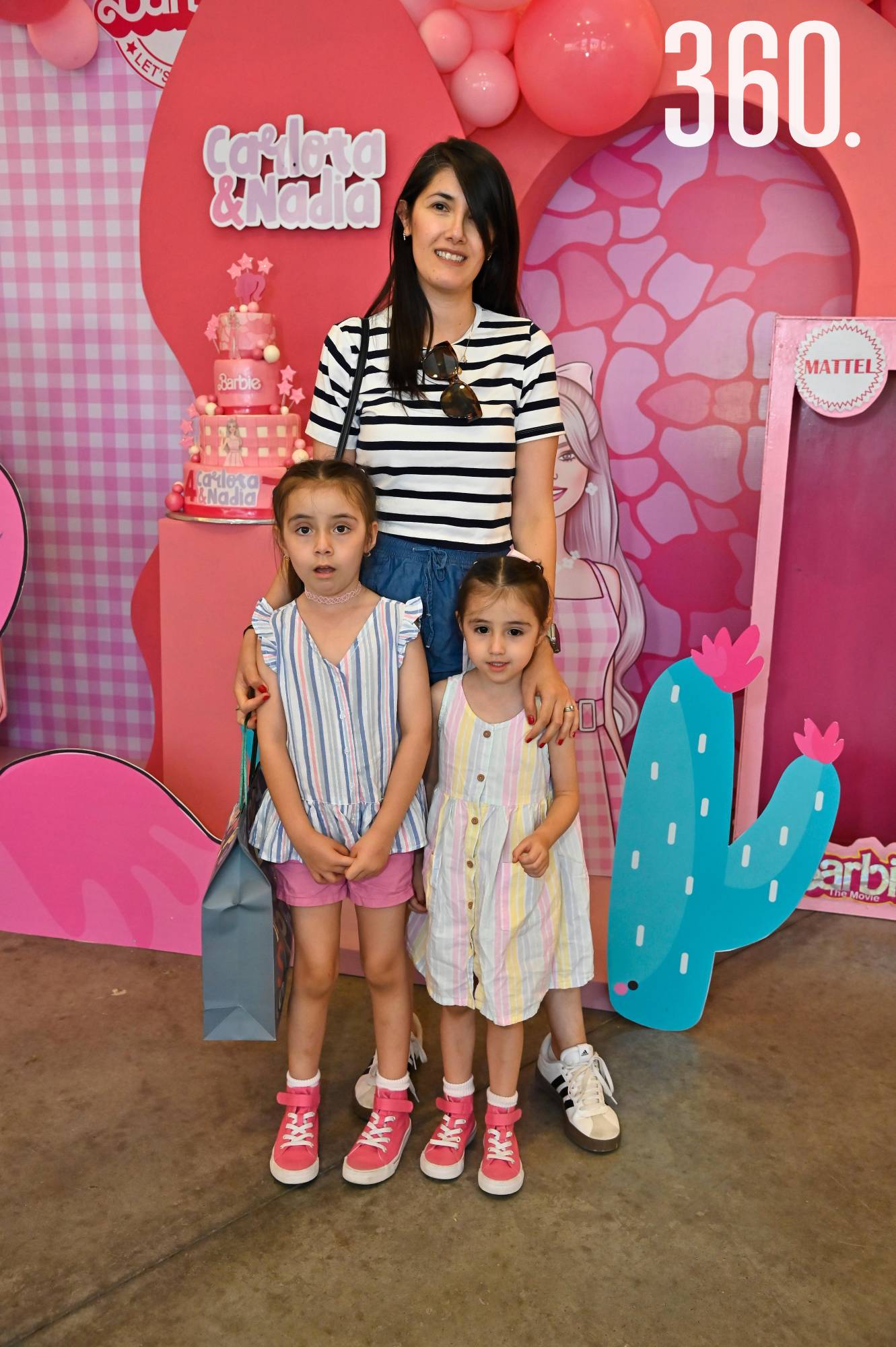$!FIESTA DE BARBIE PARA CARLOTA Y NADIA DE LAS FUENTES