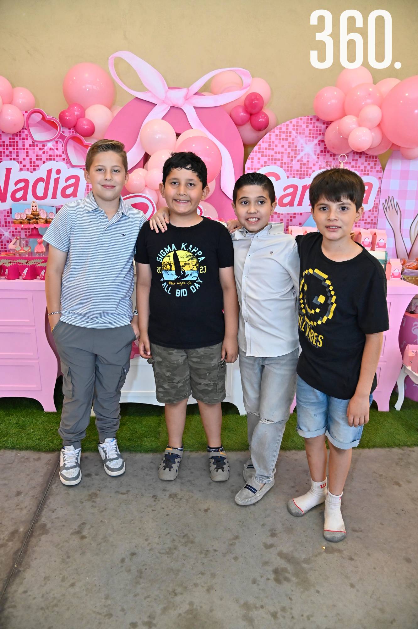 $!FIESTA DE BARBIE PARA CARLOTA Y NADIA DE LAS FUENTES
