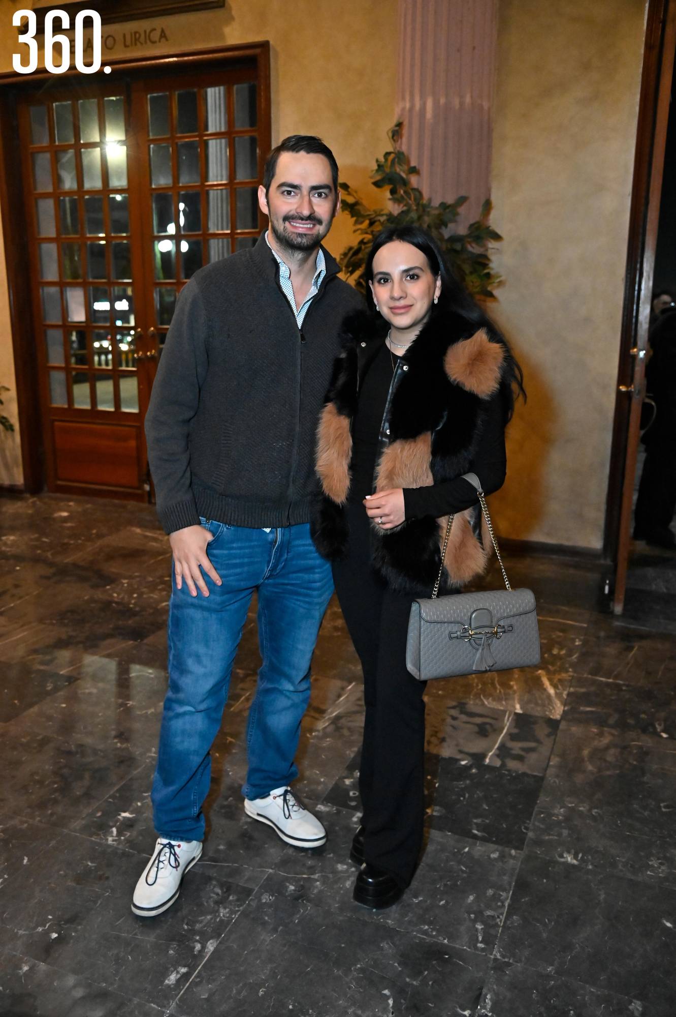 $!Jorge Ramos y Natalia Villanueva.