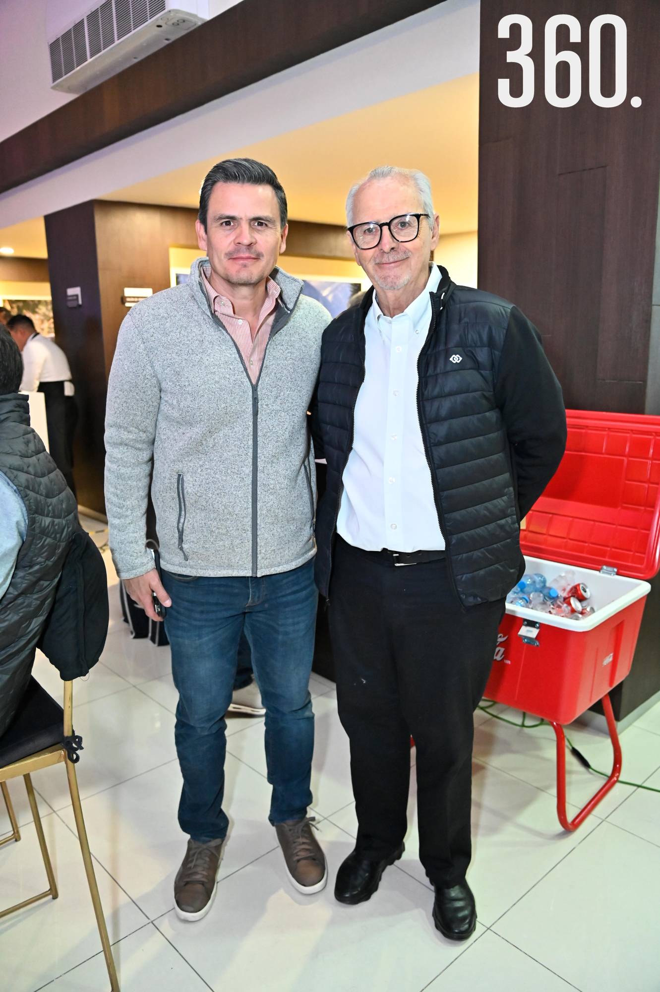 $!Emerson Medina y Daniel Calvert.