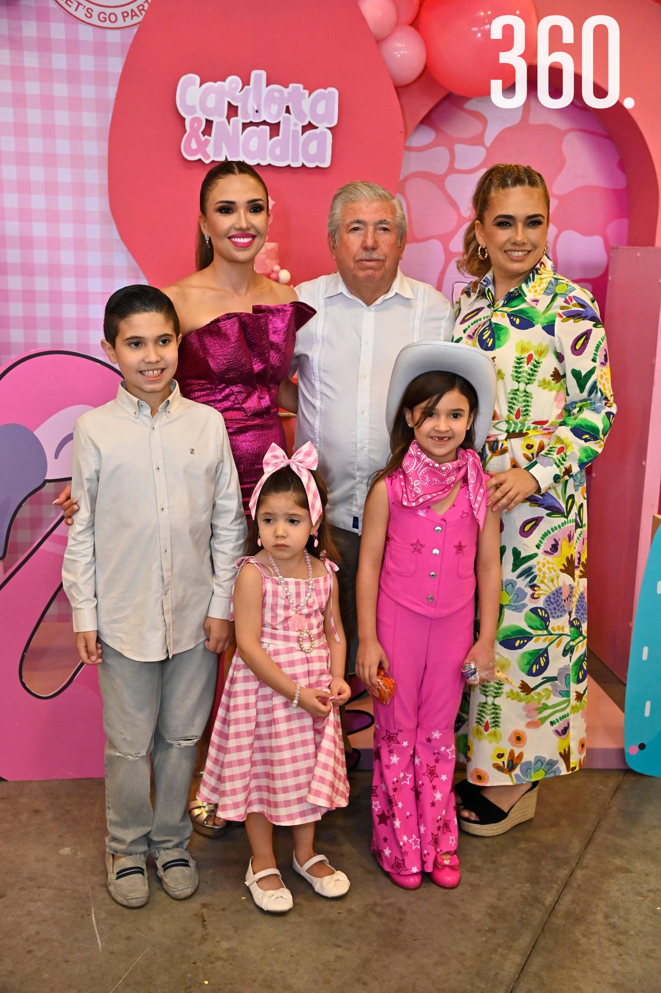 $!FIESTA DE BARBIE PARA CARLOTA Y NADIA DE LAS FUENTES