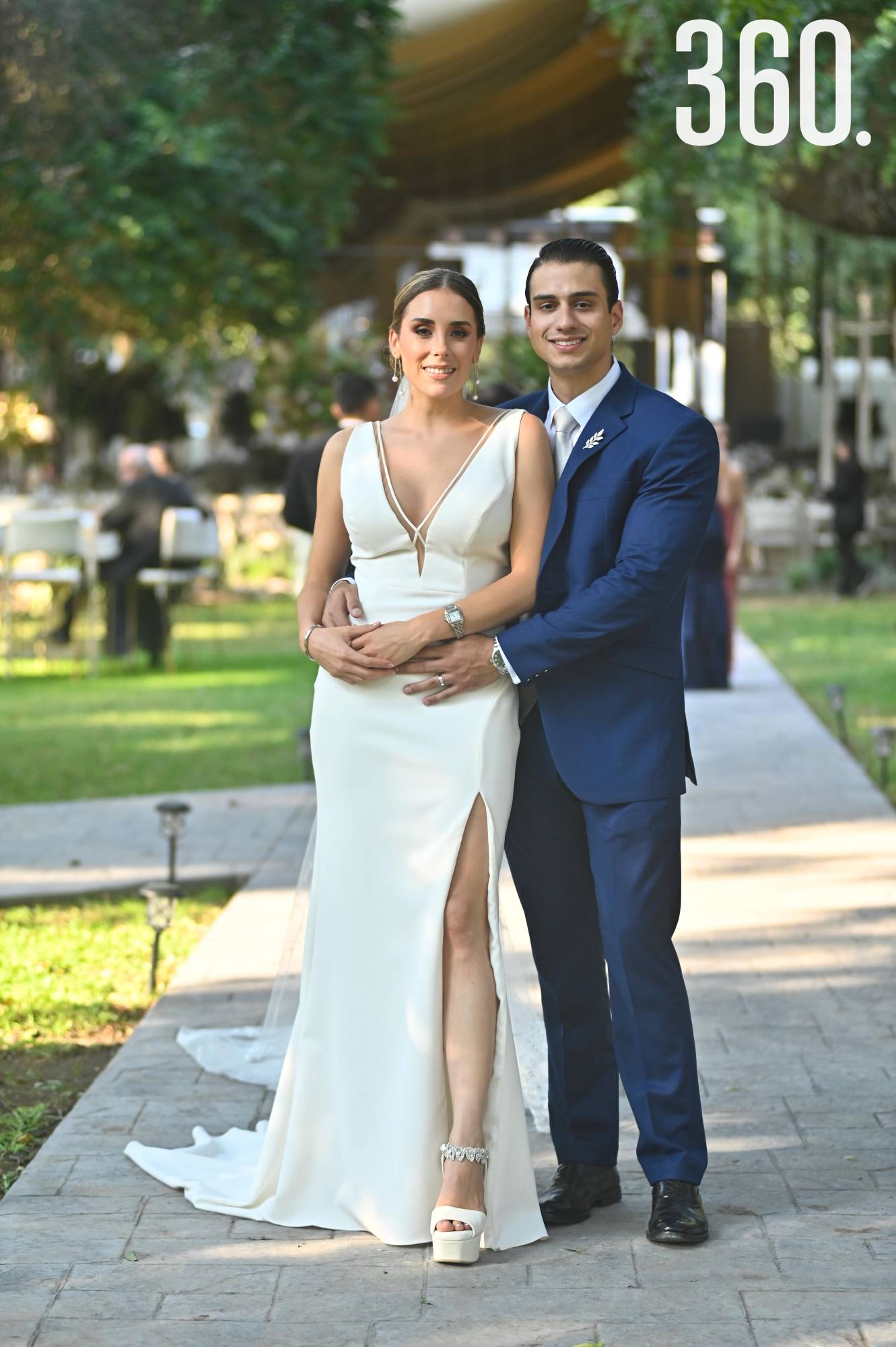 $!BODA DE ESTEFANÍA ELIZONDO Y CHUY LEAL