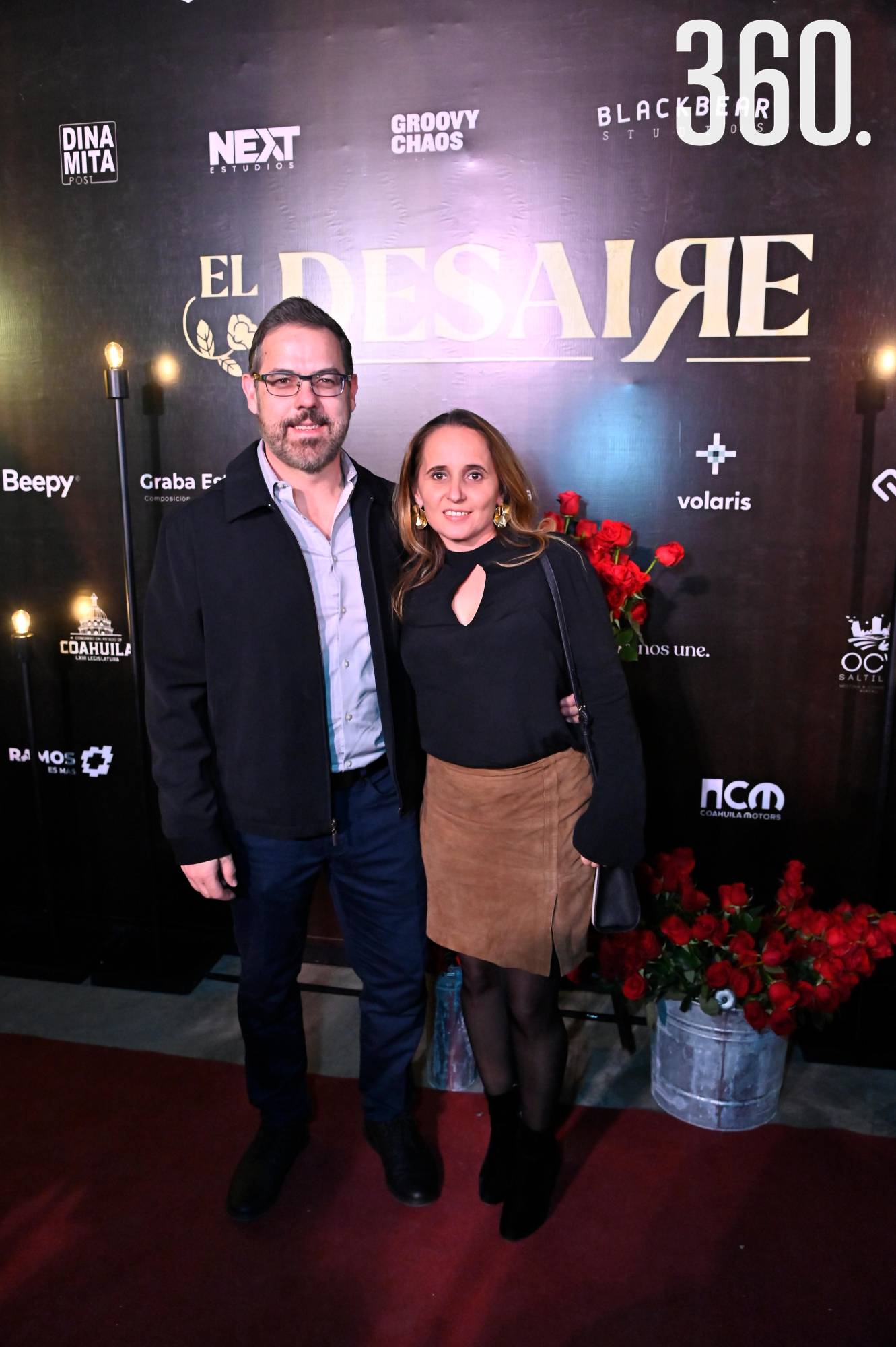 $!José Manuel Arizpe y Nayra López.
