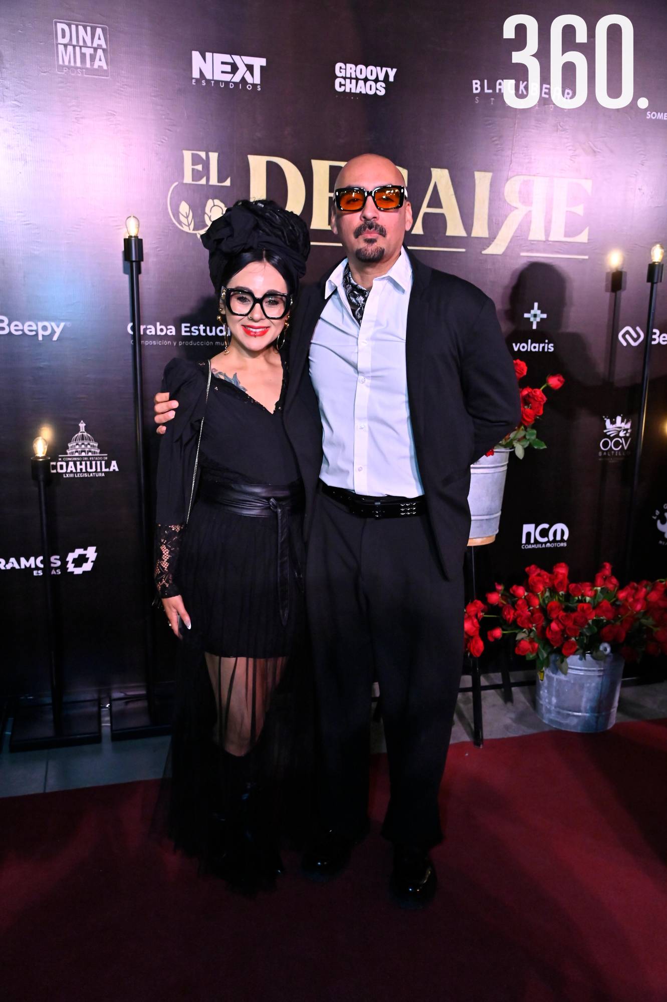 $!Elena Barbosa y Jorsh Sarmiento.