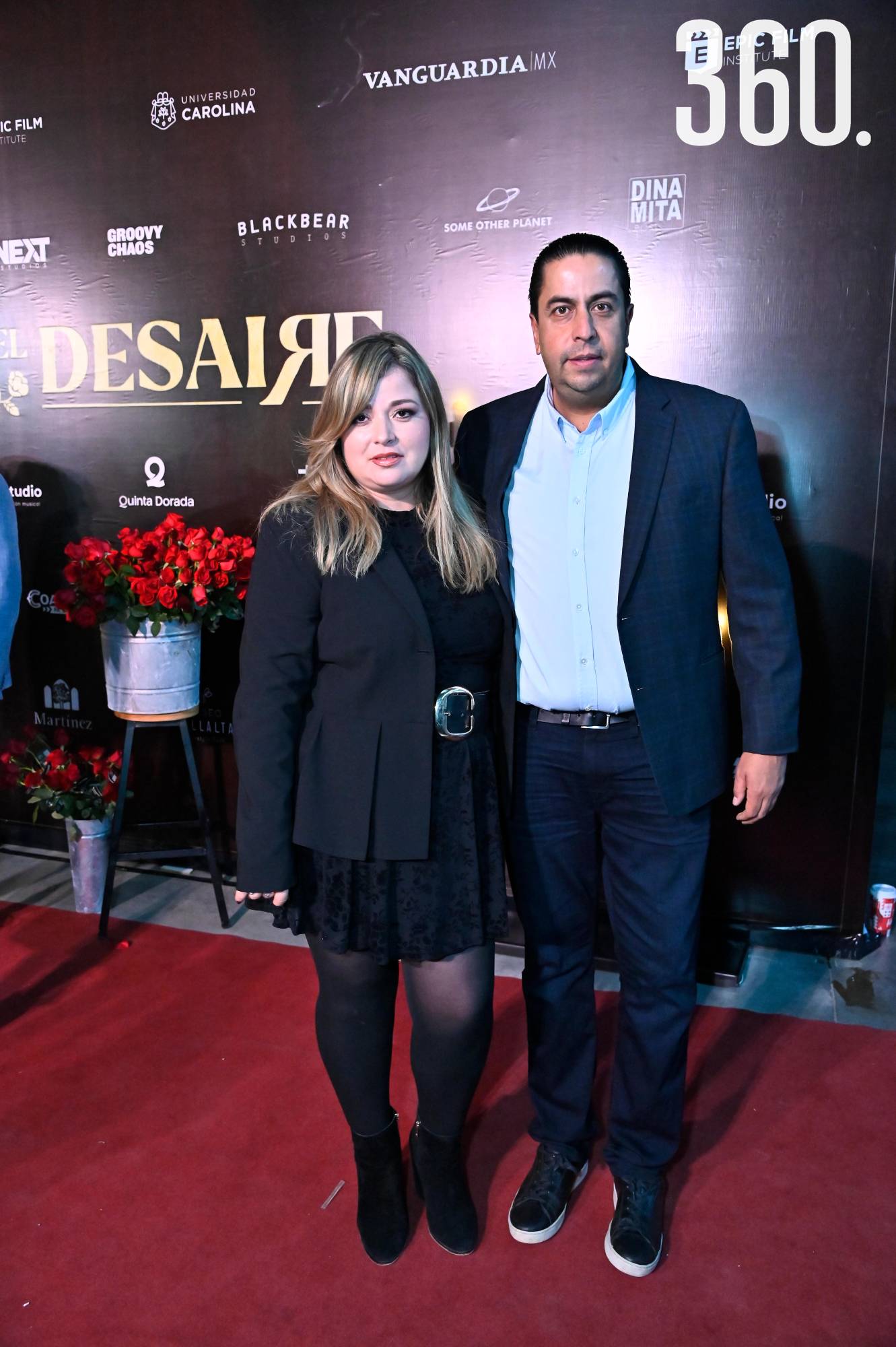 $!Ana Lucía Cavazos y Chema Morales.