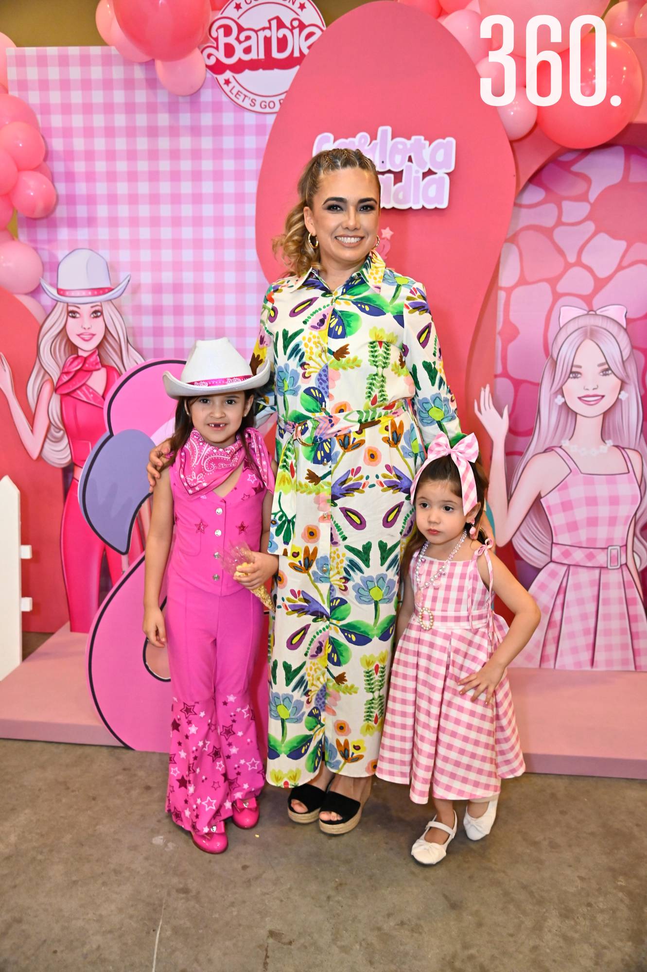 $!FIESTA DE BARBIE PARA CARLOTA Y NADIA DE LAS FUENTES
