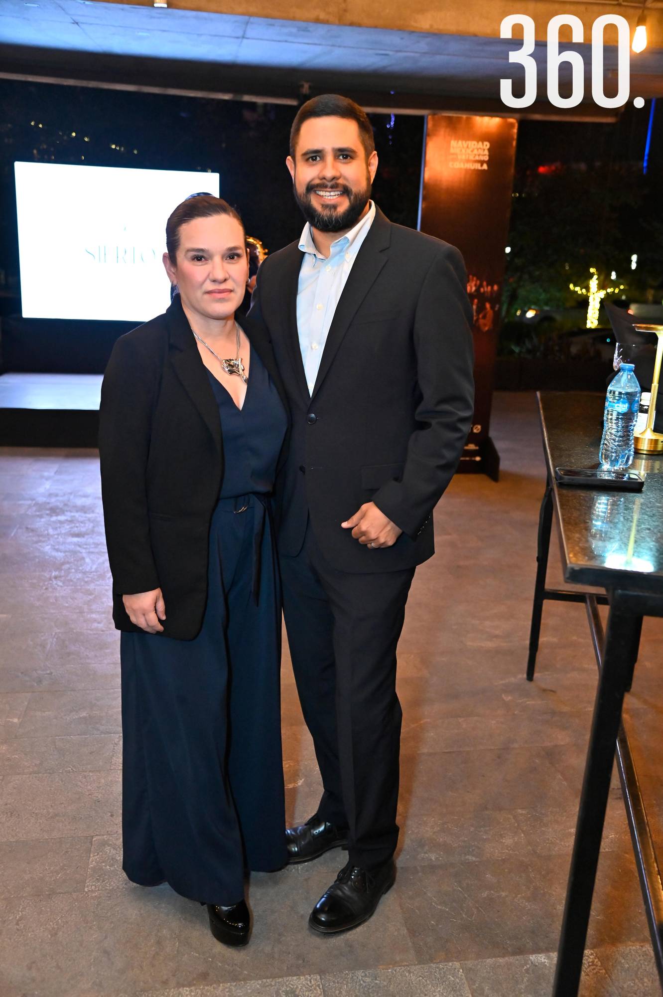 $!Amelia Dávalos y René García.