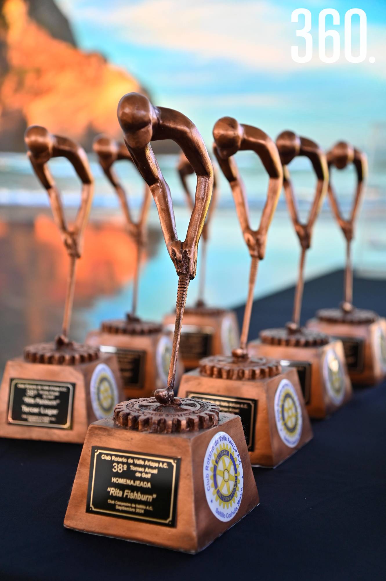 $!CLUB ROTARIO DE VALLE ARIZPE ORGANIZA EL 38° TORNEO ANUAL DE GOLF