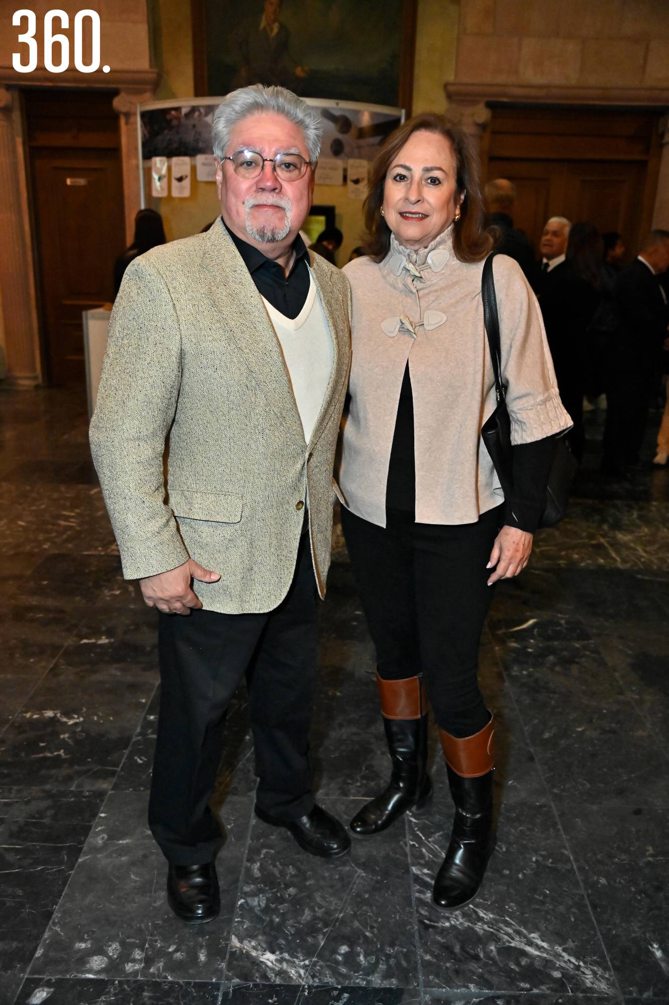 $!Santiago Chío y Yuri Benavides.