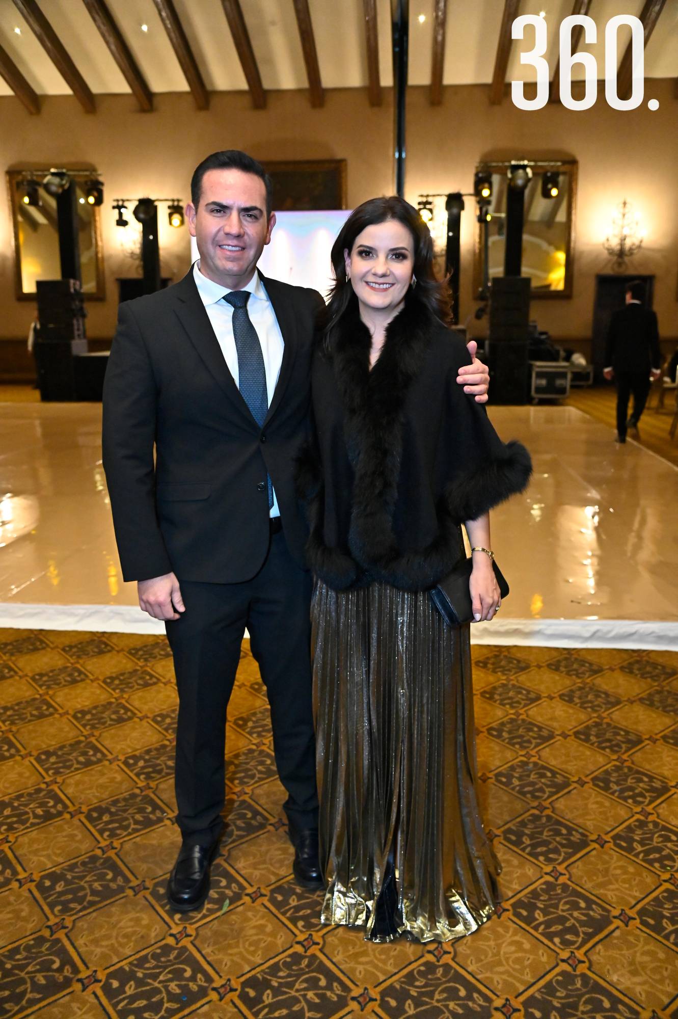 $!Alberto Salinas y Melissa Quijano.