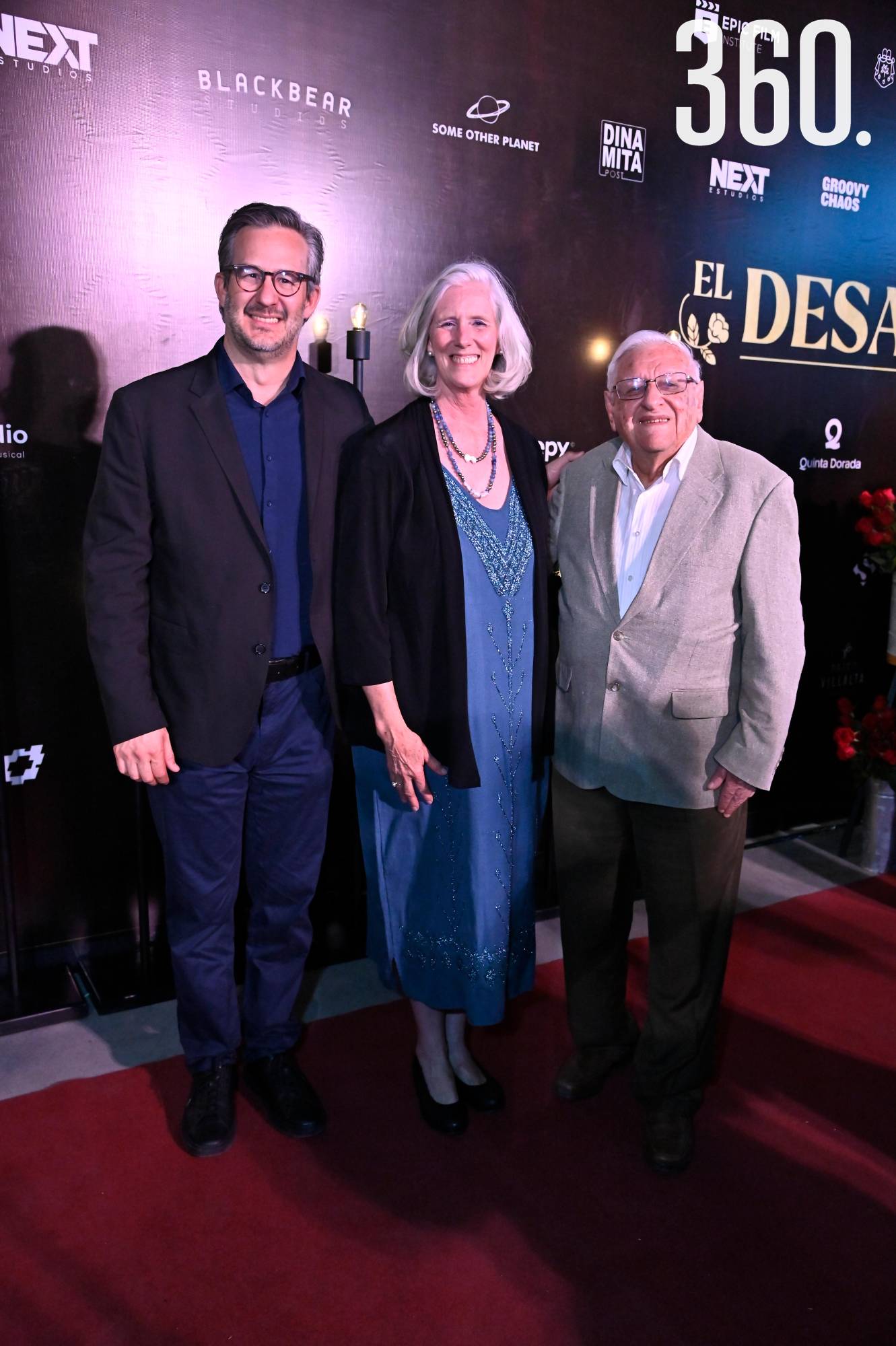 $!Emanuel Garza, Rita Fishburn y Armando Fuentes Aguirre.