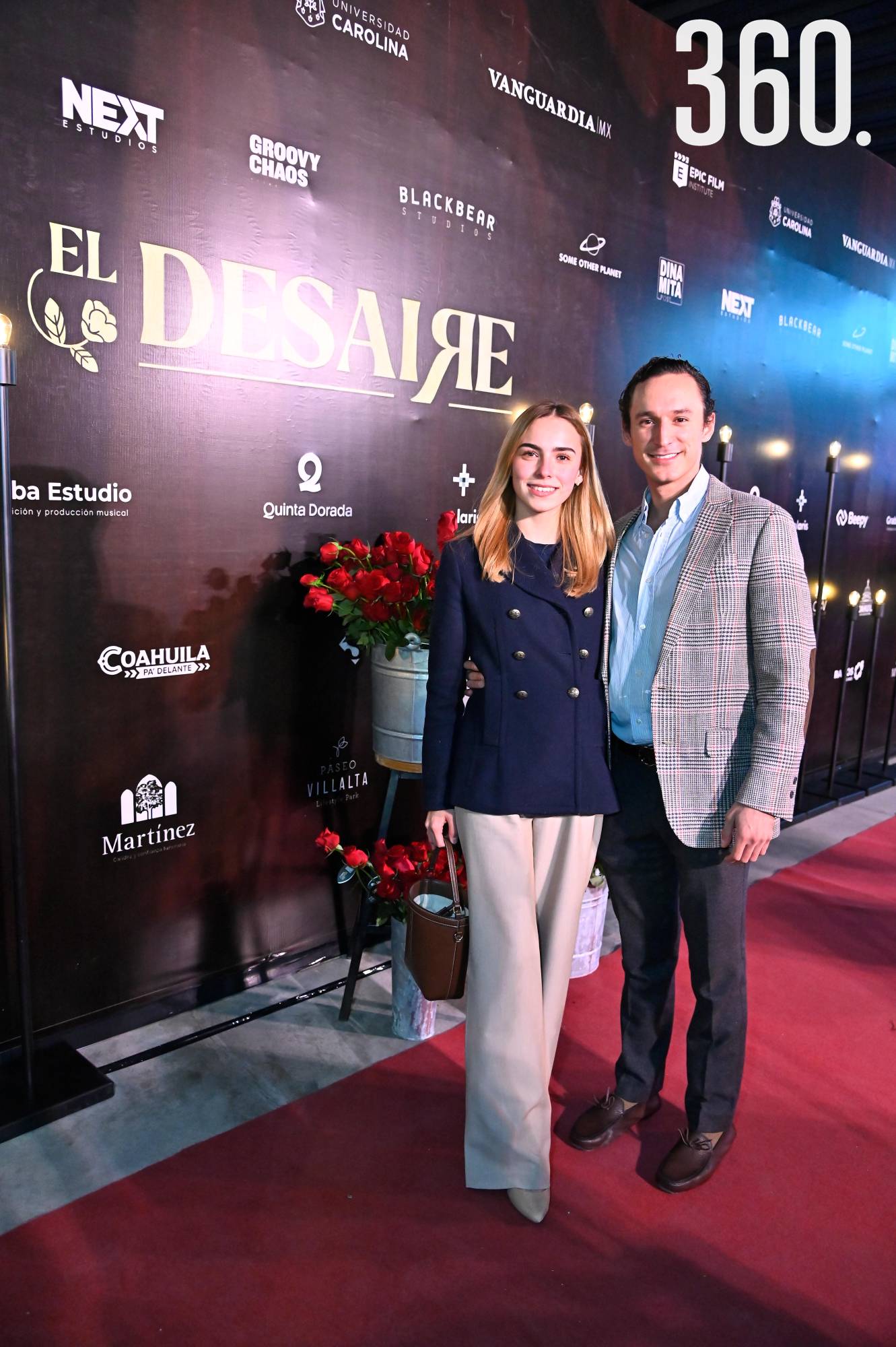 $!Valentina Garza y Carlos Farías.