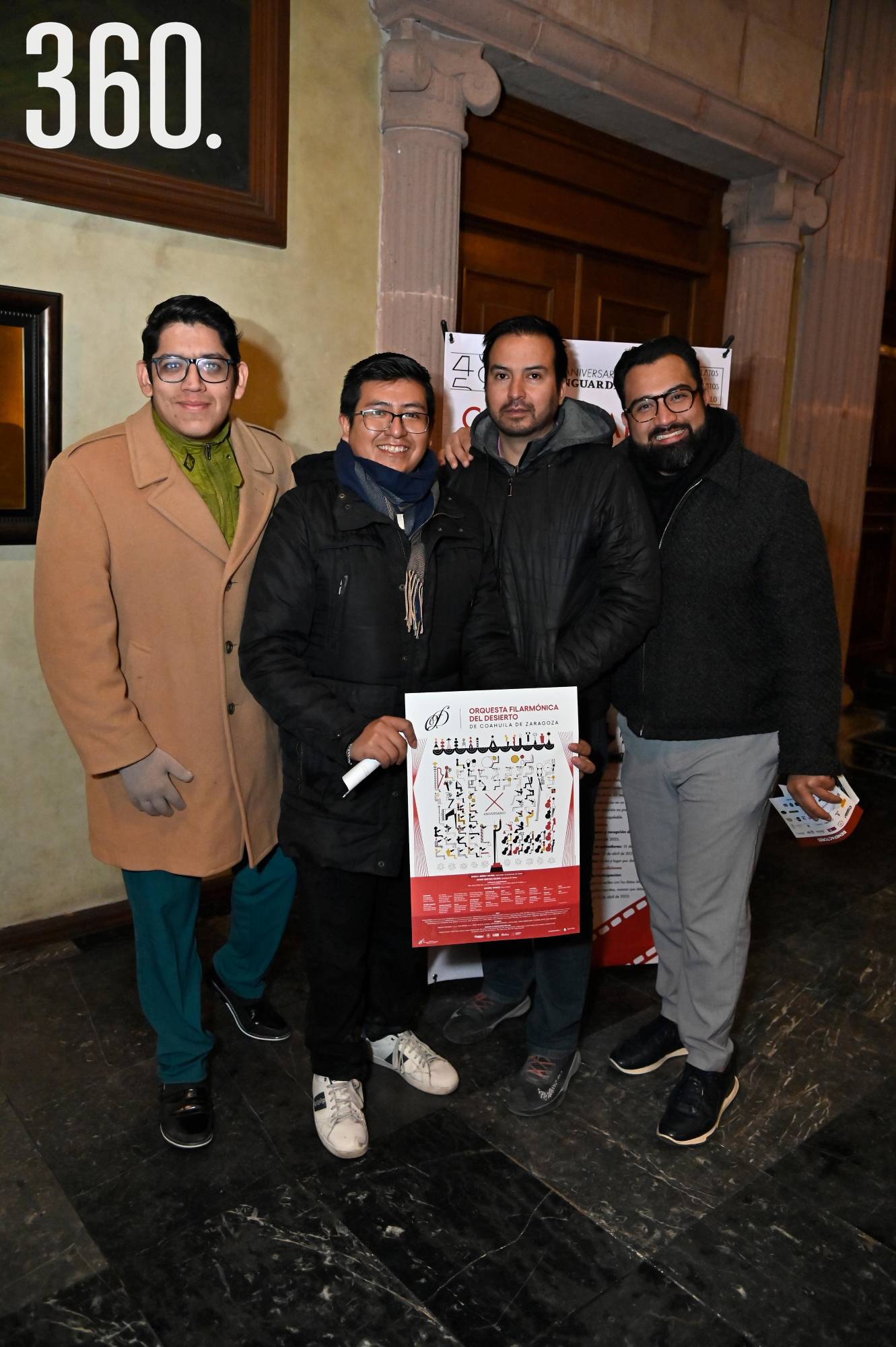 $!Jesús Monsiváis, Daniel Álvarez, Juan Garza y Felipe Mendoza.