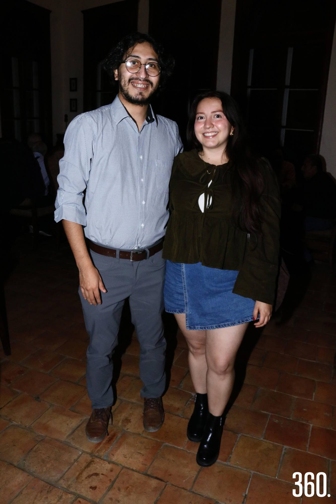 $!Rogelio Echavarría y Camila Fuentes.