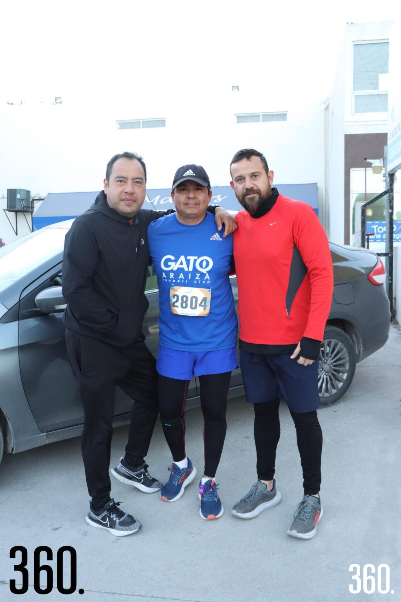 $!Víctor Martínez, Alexis Bautista y Sergio Moreno.