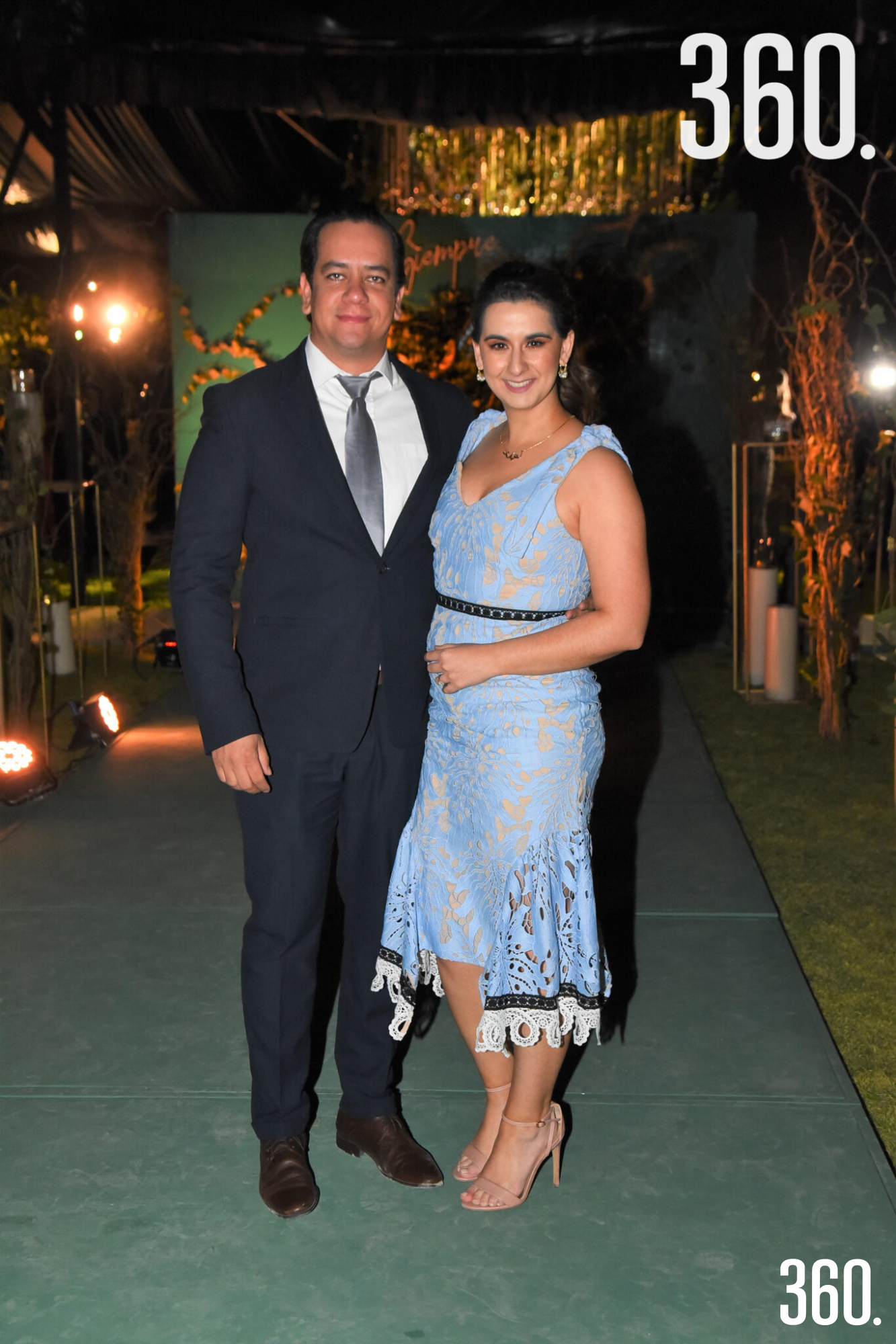 $!Marco Flores y Leila Saade.