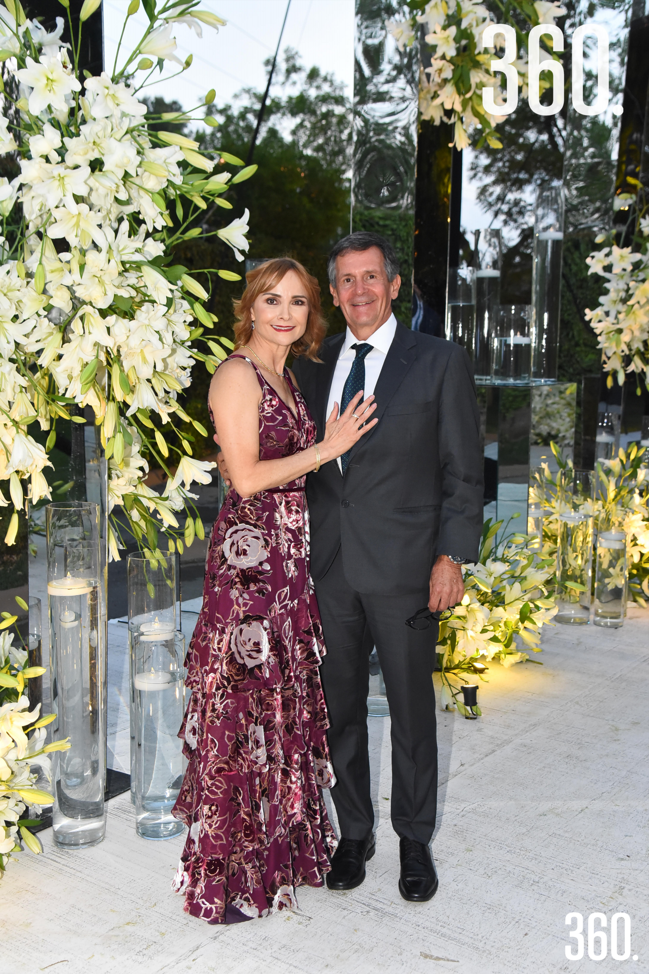 $!María Hortensia Lomelí y Manuel González.