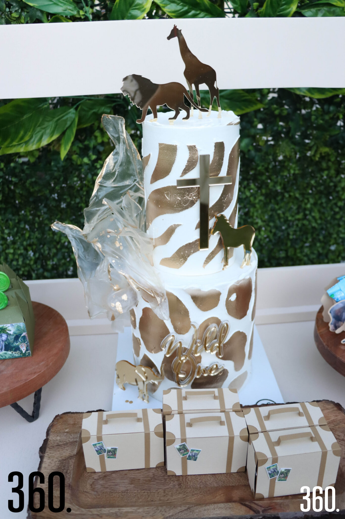 $!Pastel del festejado.