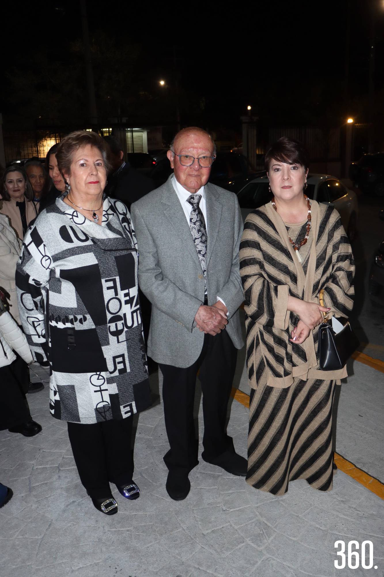 $!Cruz Amalia de Fuentes, Mariano Fuentes y Claudia Fuentes.