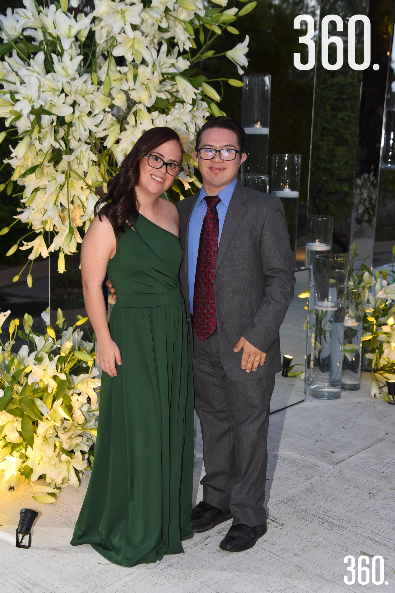 $!Paulina López y Luis Fernando Salinas.