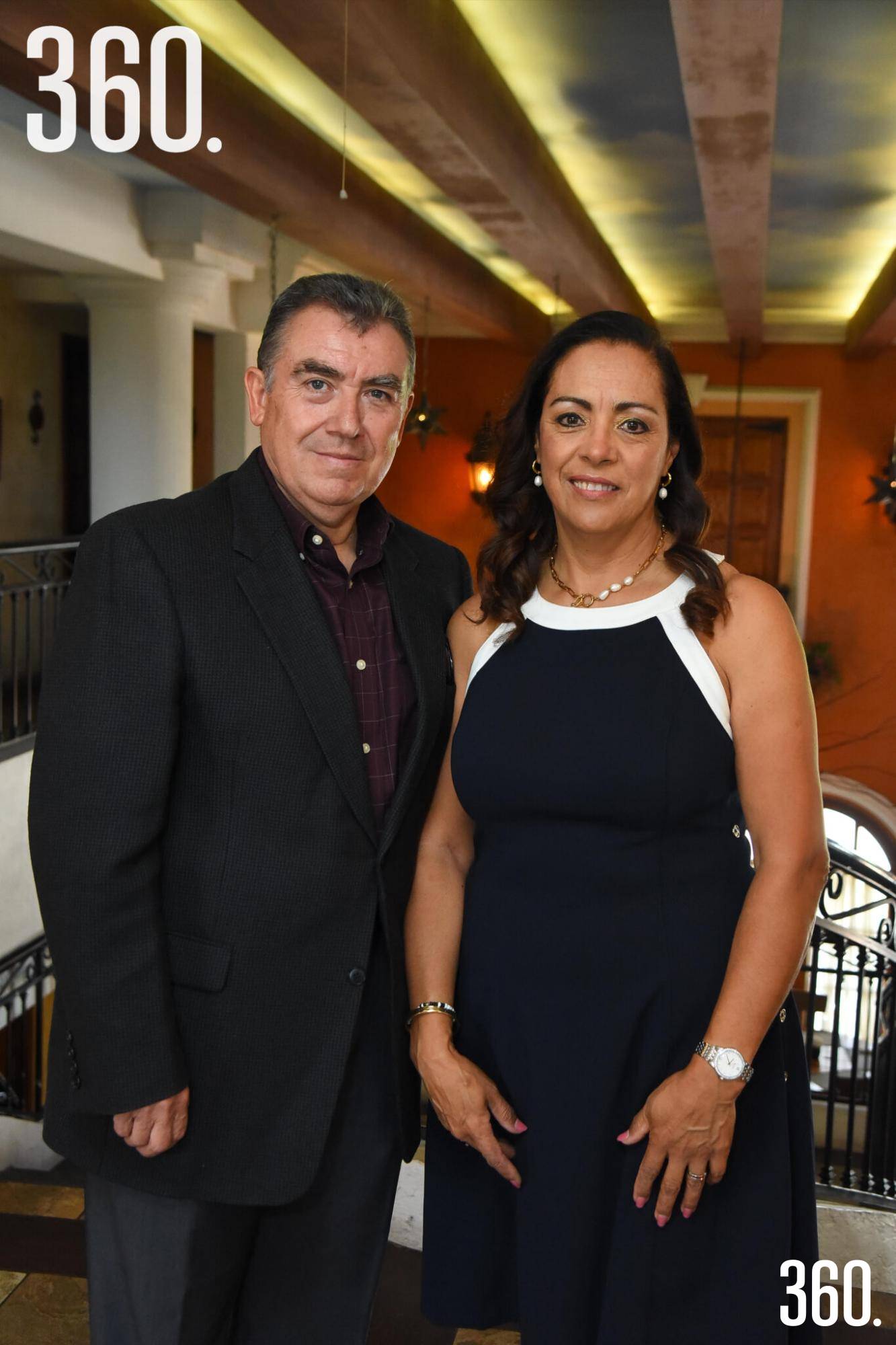$!Arnoldo Molina y Luz Elena Berrueto.