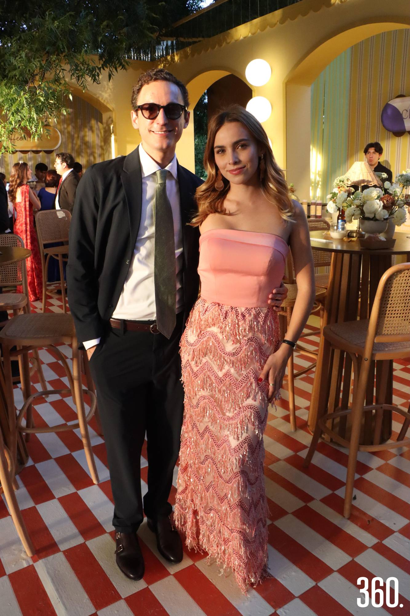 $!Carlos Farías y Valentina Garza.