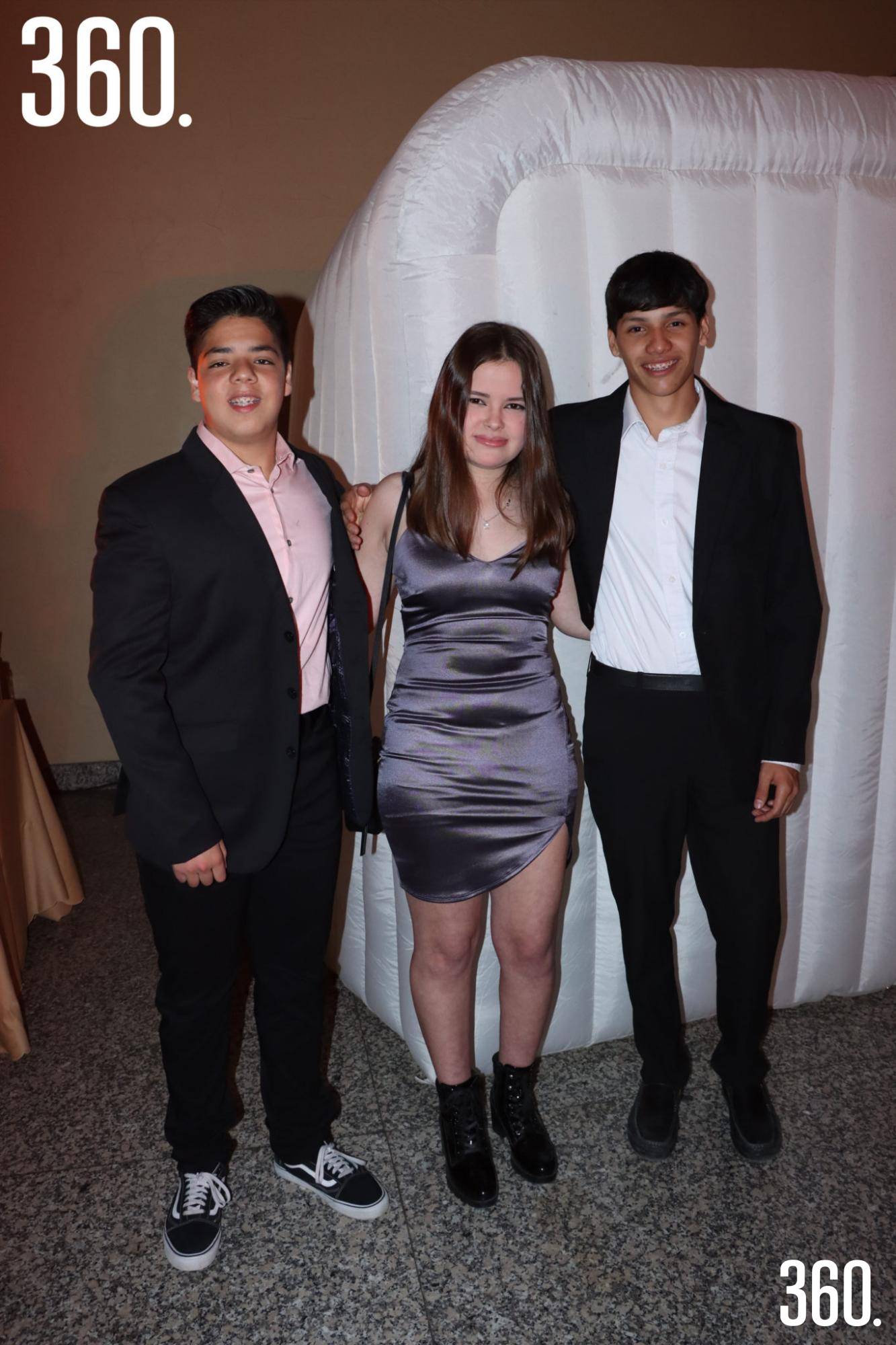 $!Jorge Rivera, Ximena de Luna y Gerardo Flores.