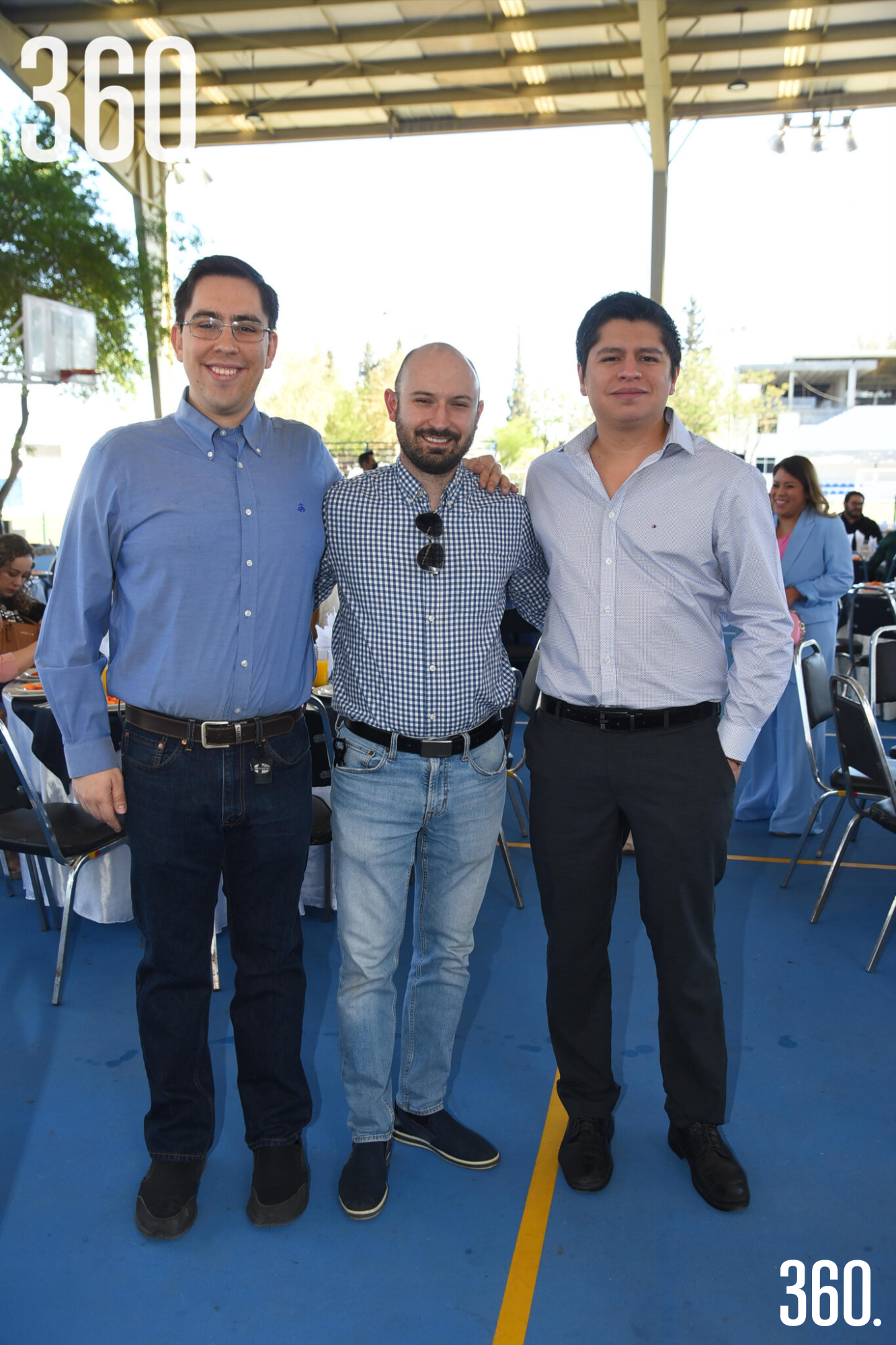 $!Gustavo López, Luis González y Antonio Ruvalcaba.
