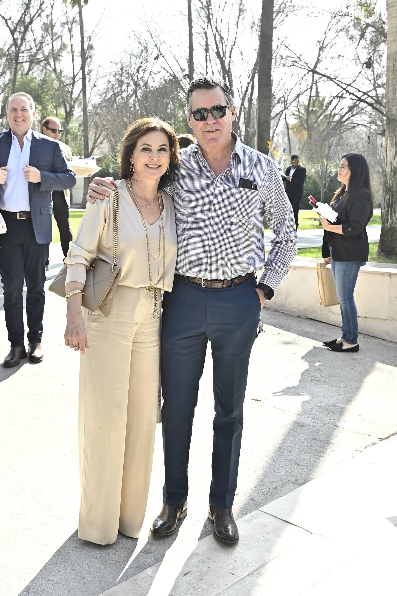 $!Maru Garza y Ernesto López.