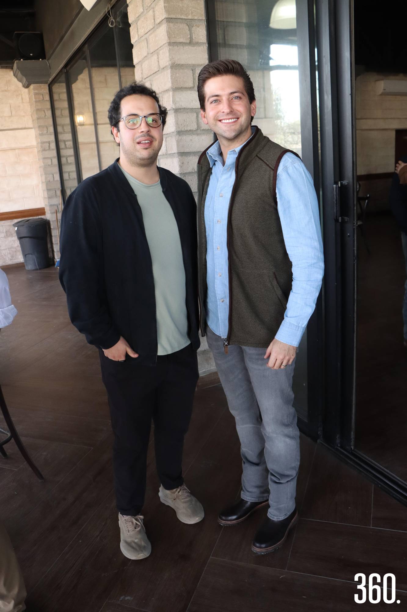 $!Alejandro López y Blas Flores.