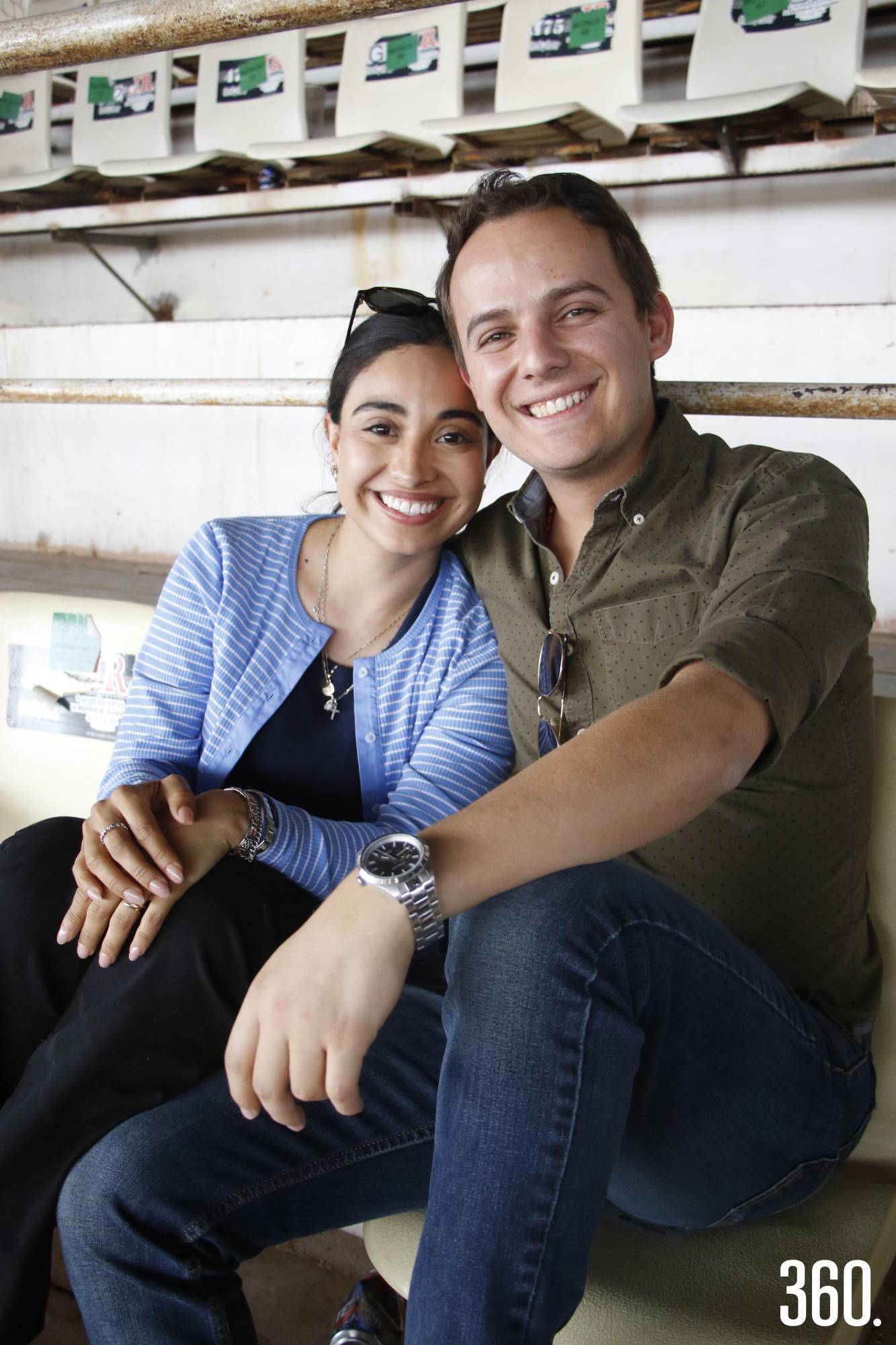 $!Denisse Esquivel y Ernesto Martínez.