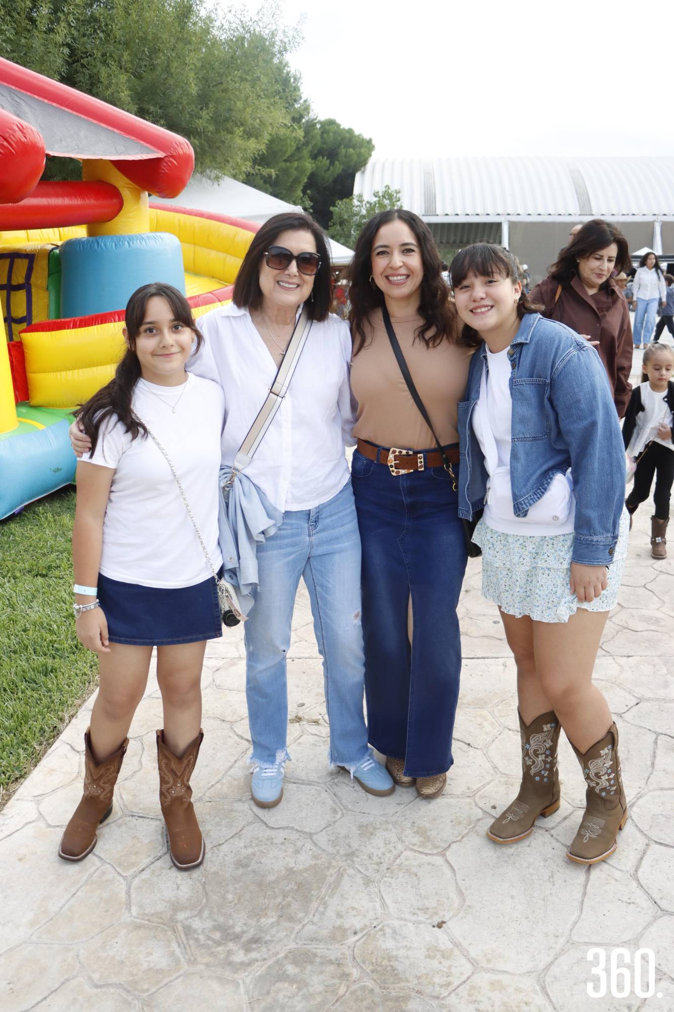 $!Sabina Hernández, Sara Navarro, Bárbara Castilla y Loretta Figueroa.