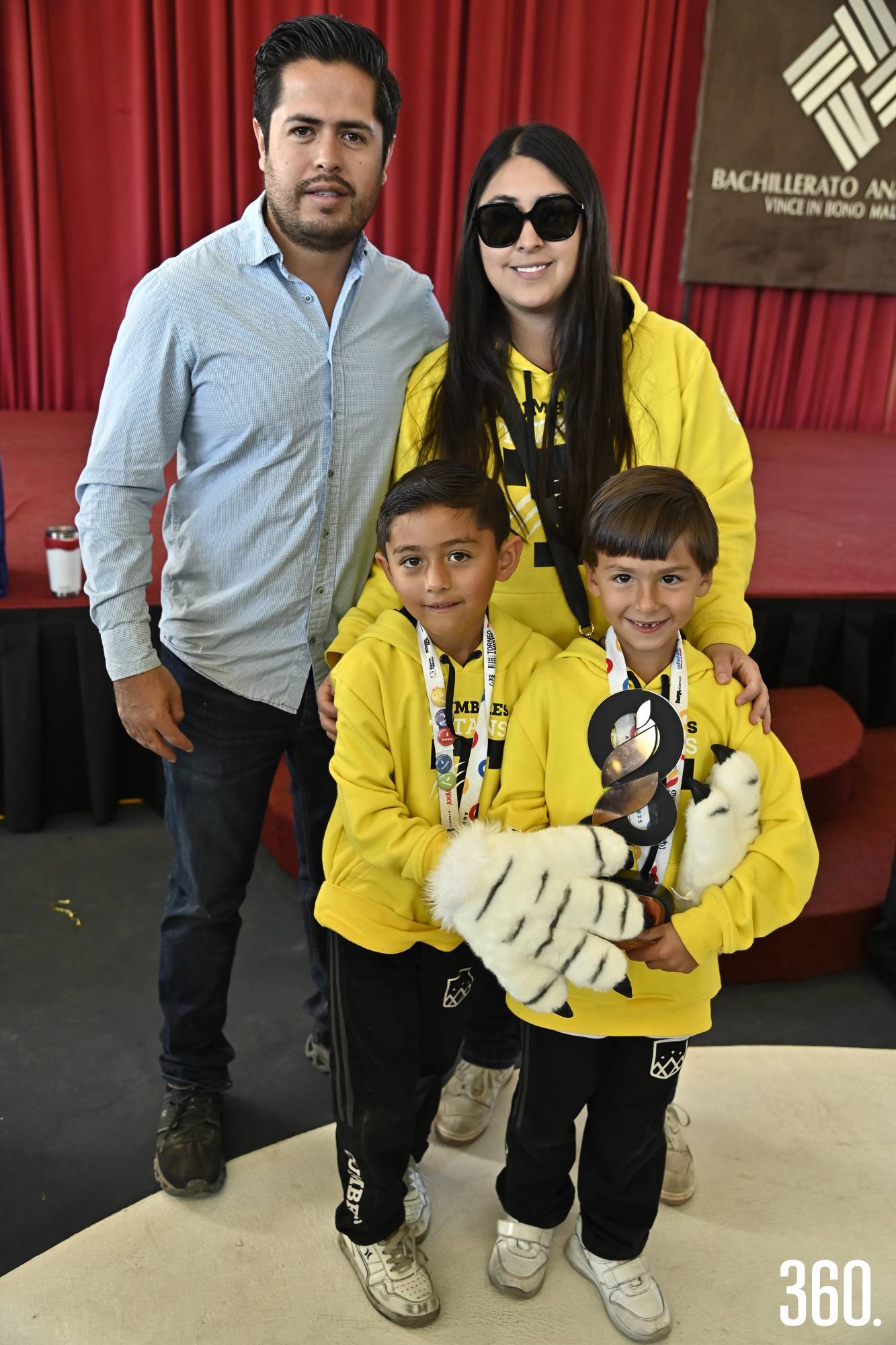 $!Pablo Flores, Brenda Rivera, Pablo Antonio Flores y Eduardo Garza.