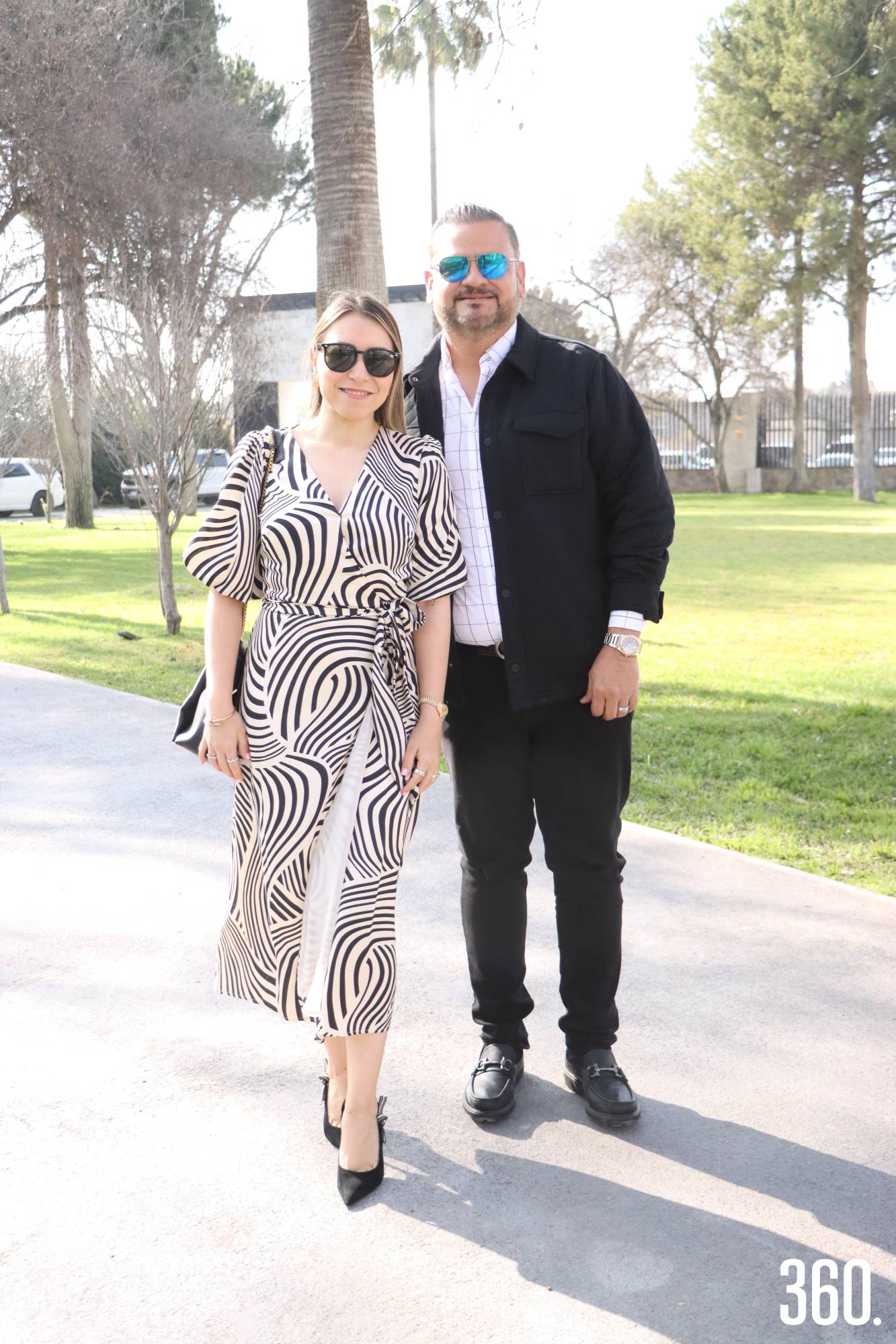 $!Alejandra Montemayor y Carlos Rodríguez, alcalde de Cadereyta.