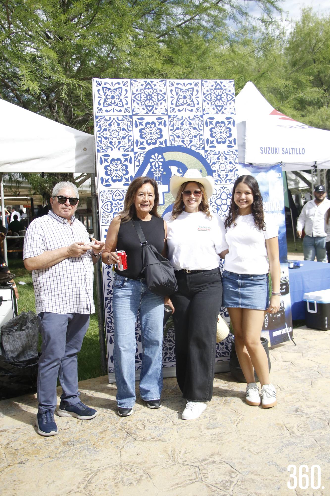 $!Luis Gerardo Cabello, Mónica Ventura, Mariana Cabello y Ana María Vigil.