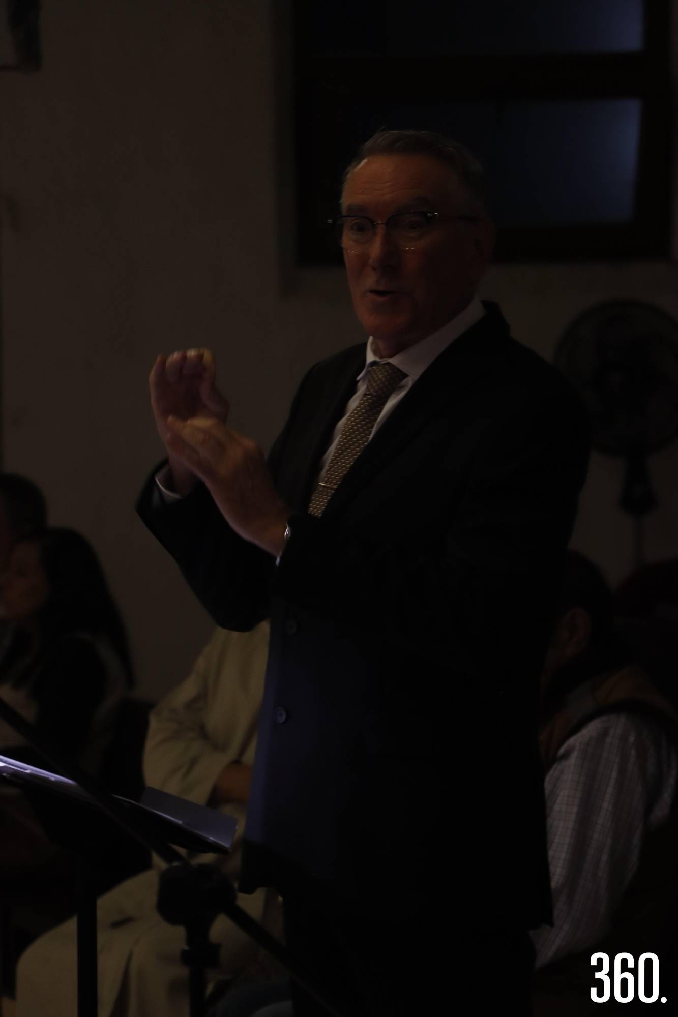 $!Lawrie McEwan, director.