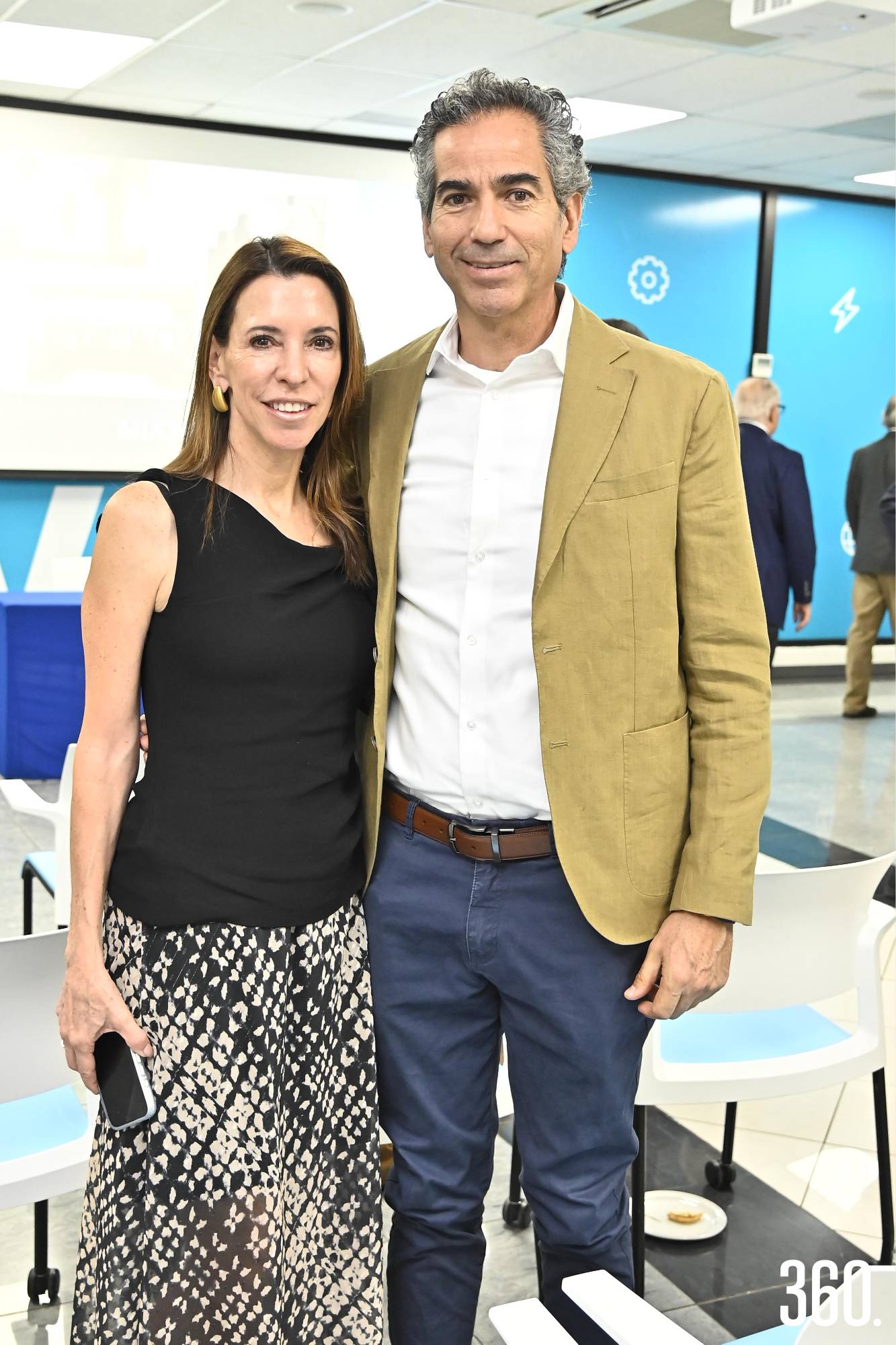 $!Leticia Parás y Rafael Peña.