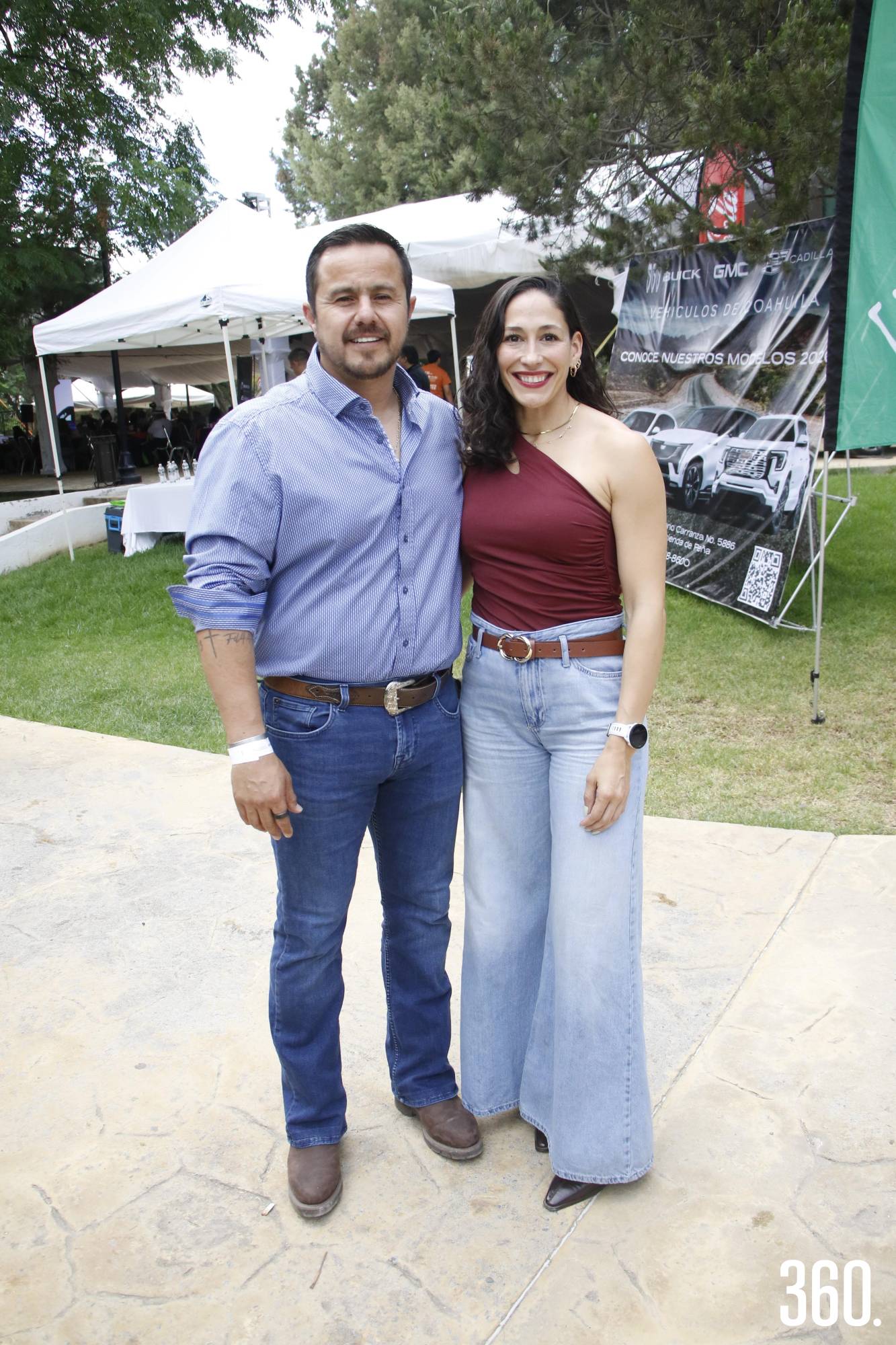 $!César Moreno y Ana Osorio.